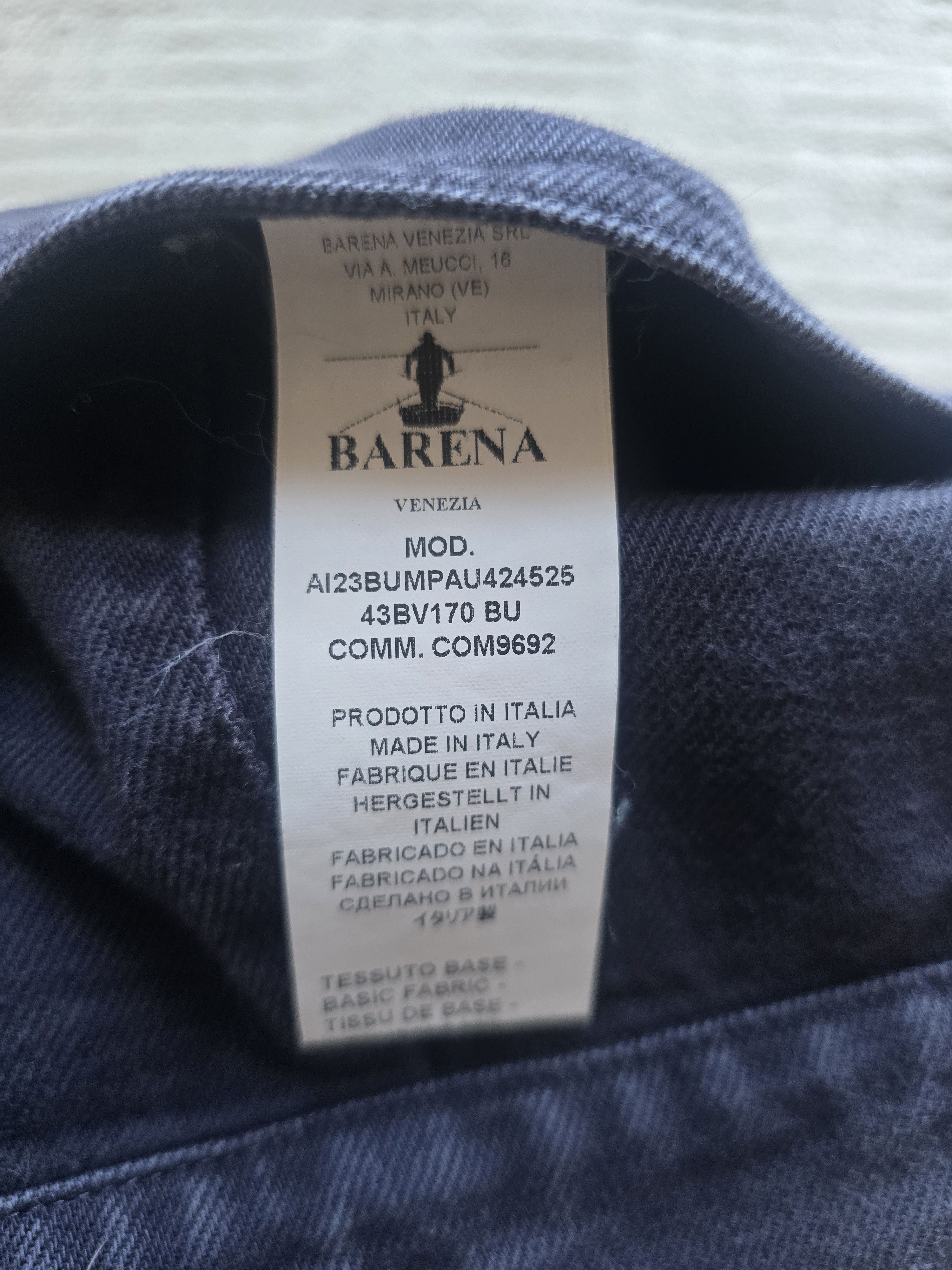 Barena Venezia Barena Tober Navy Jeans Size US 32 / EU 48 - 4 Thumbnail