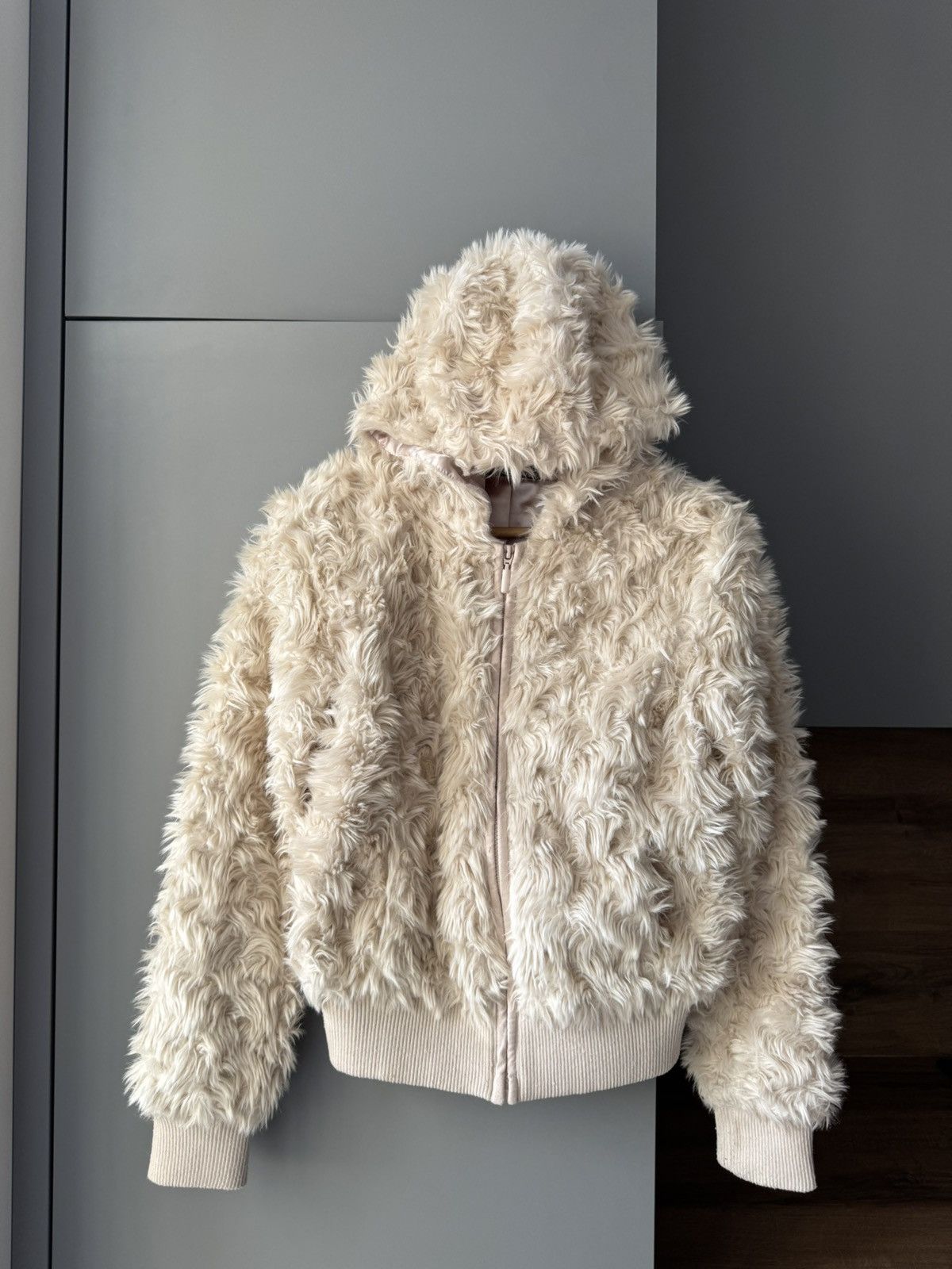 Beauty Beast × If Six Was Nine × Le Grande Bleu (L.G.B.) FAUX FUR WINTER CAT VINTAGE ZIP HOODIE AVANT GARDE JACKET Size M / US 6-8 / IT 42-44 - 1 Thumbnail