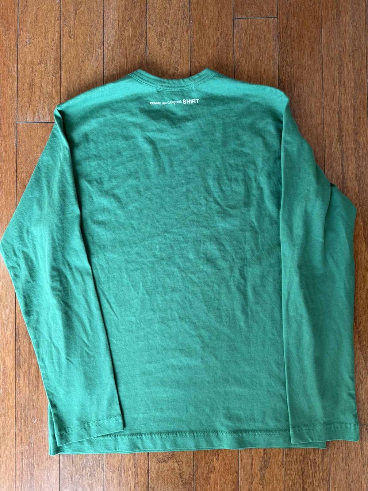 Comme des Garcons SHIRT Comme Des Garçons Shirt Men's Long Sleeve Cotton T Shirt Size US S / EU 44-46 / 1 - 5 Thumbnail