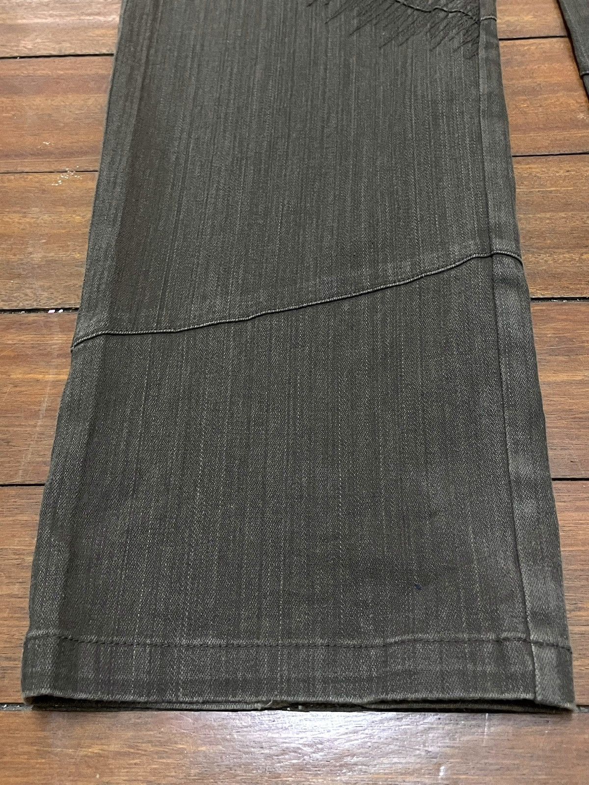 Le Grande Bleu (L.G.B.) Very Rare Vintage Japanese Brand Semantic Design Jeans 2000s Size US 29 - 5 Thumbnail