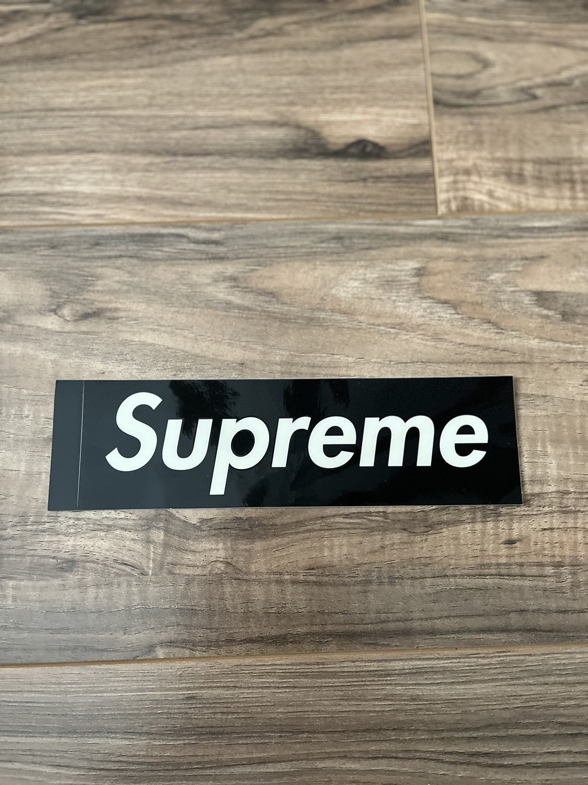 Supreme Supreme Clear Vinyl Box Logo Sticker Size ONE SIZE - 1 Thumbnail