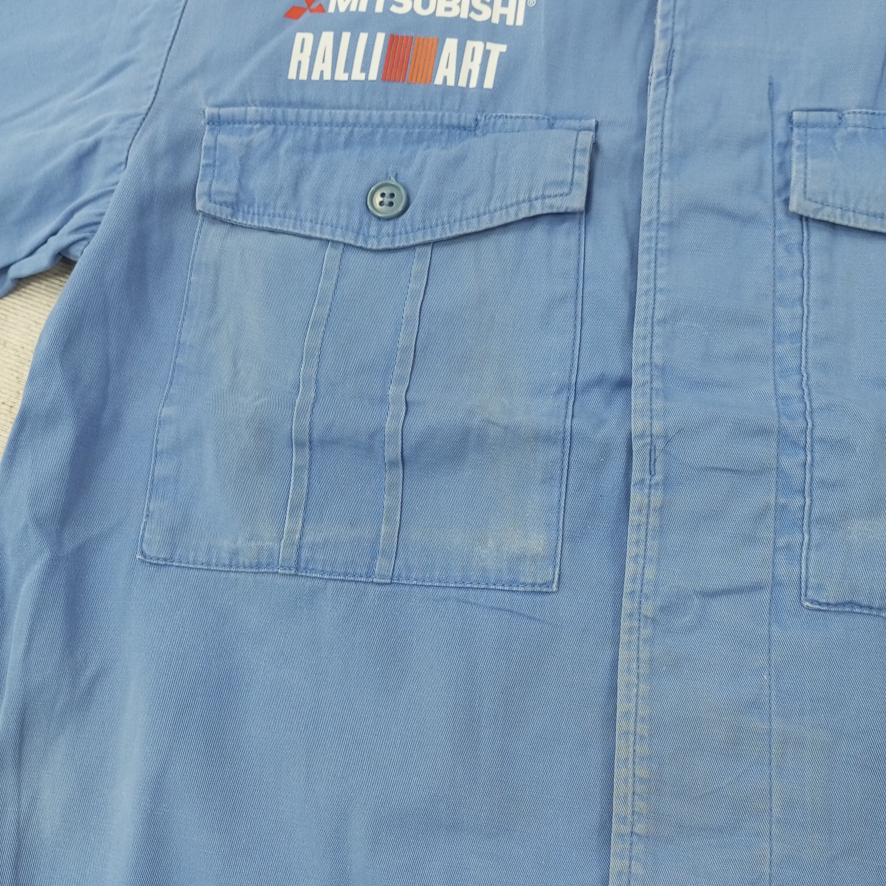 Vintage Mitsubishi Motorsports Custom Art Jacket c222n18 Size US S / EU 44-46 / 1 - 9 Thumbnail