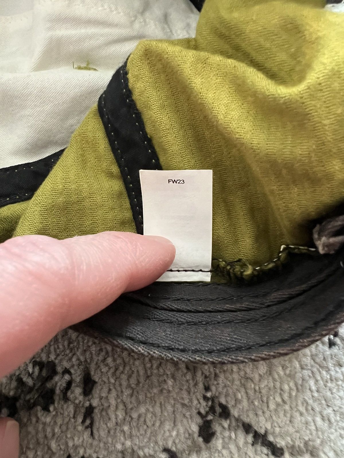 Supreme SUPREME CORDUROY S LOGO 6-PANEL (BLEACHED OLIVE) Size ONE SIZE - 11 Thumbnail