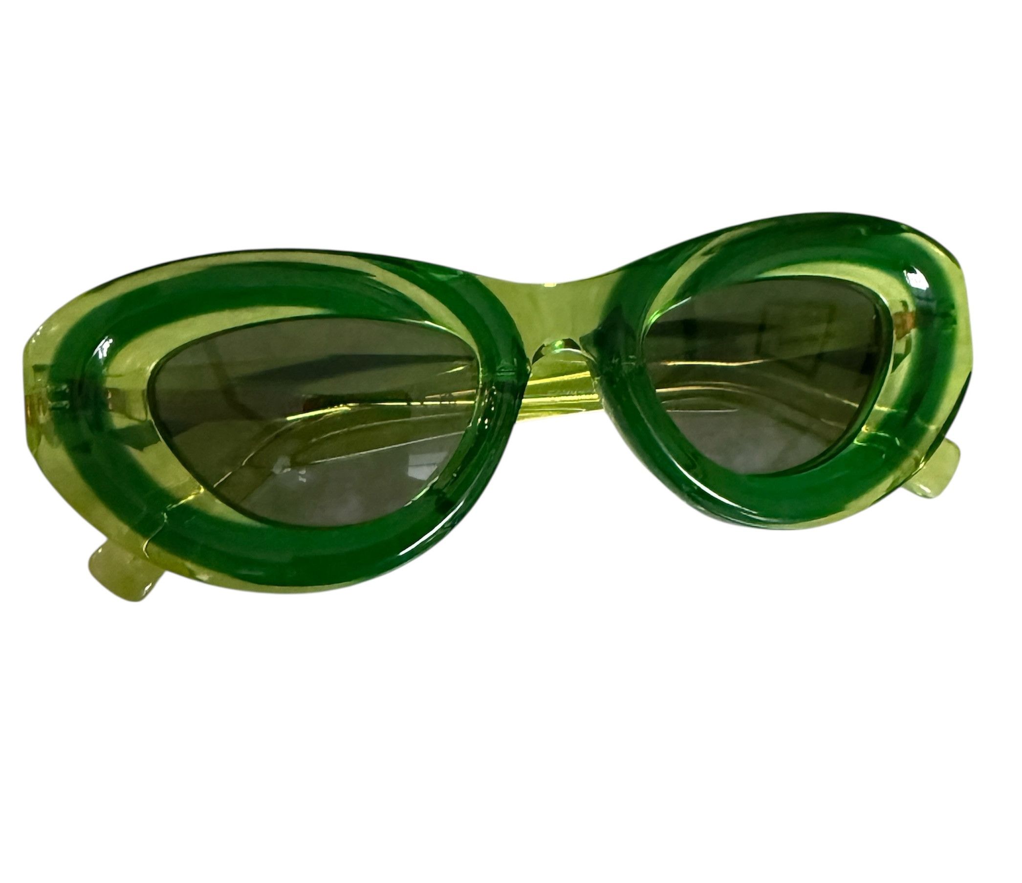 Bottega Veneta BOTTEGA VENETA Women's Green Cat Eye Sunglasses 703244 Size ONE SIZE - 3 Thumbnail