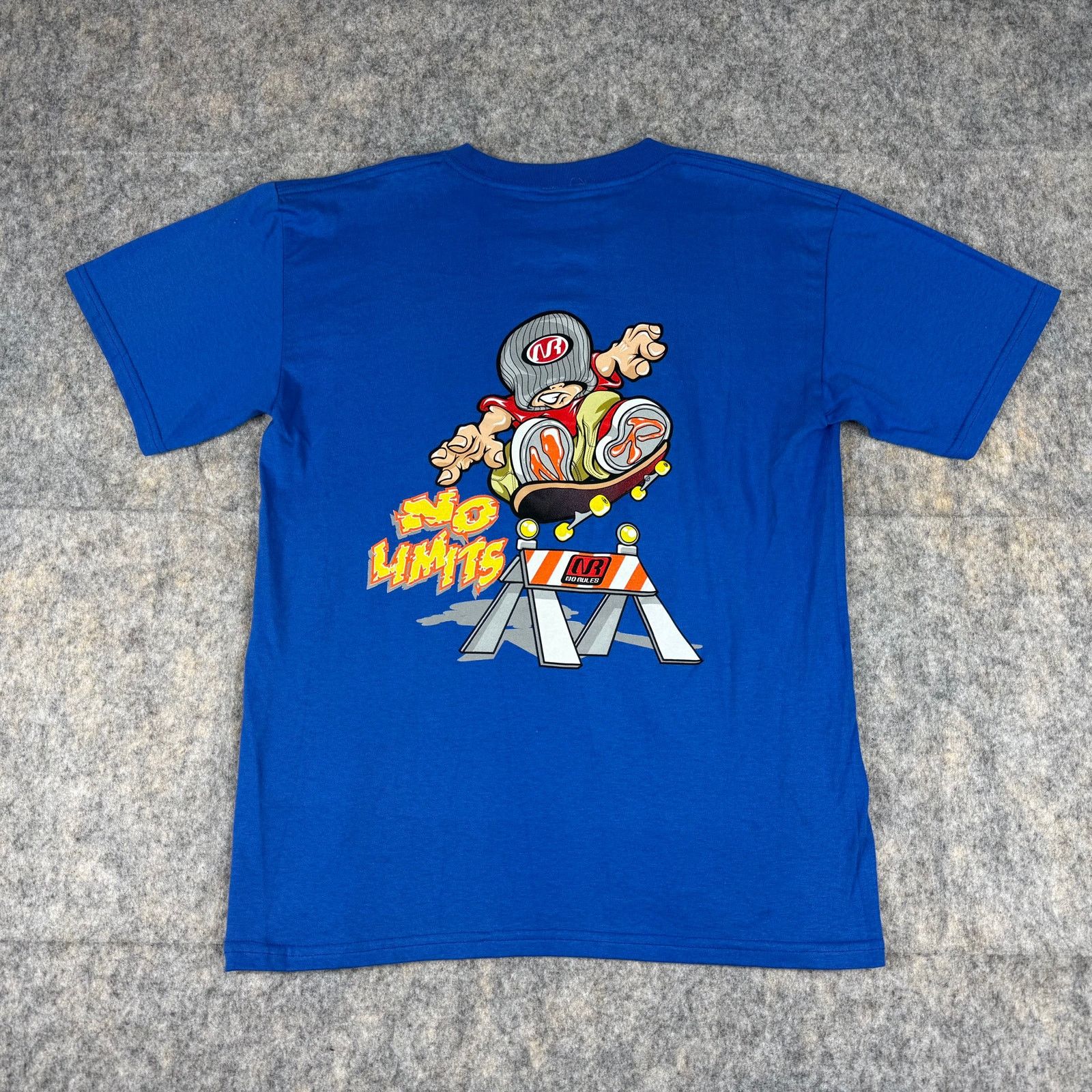 Vintage Vintage 90s No Rules Space Ball Alien Graphics T shirt 