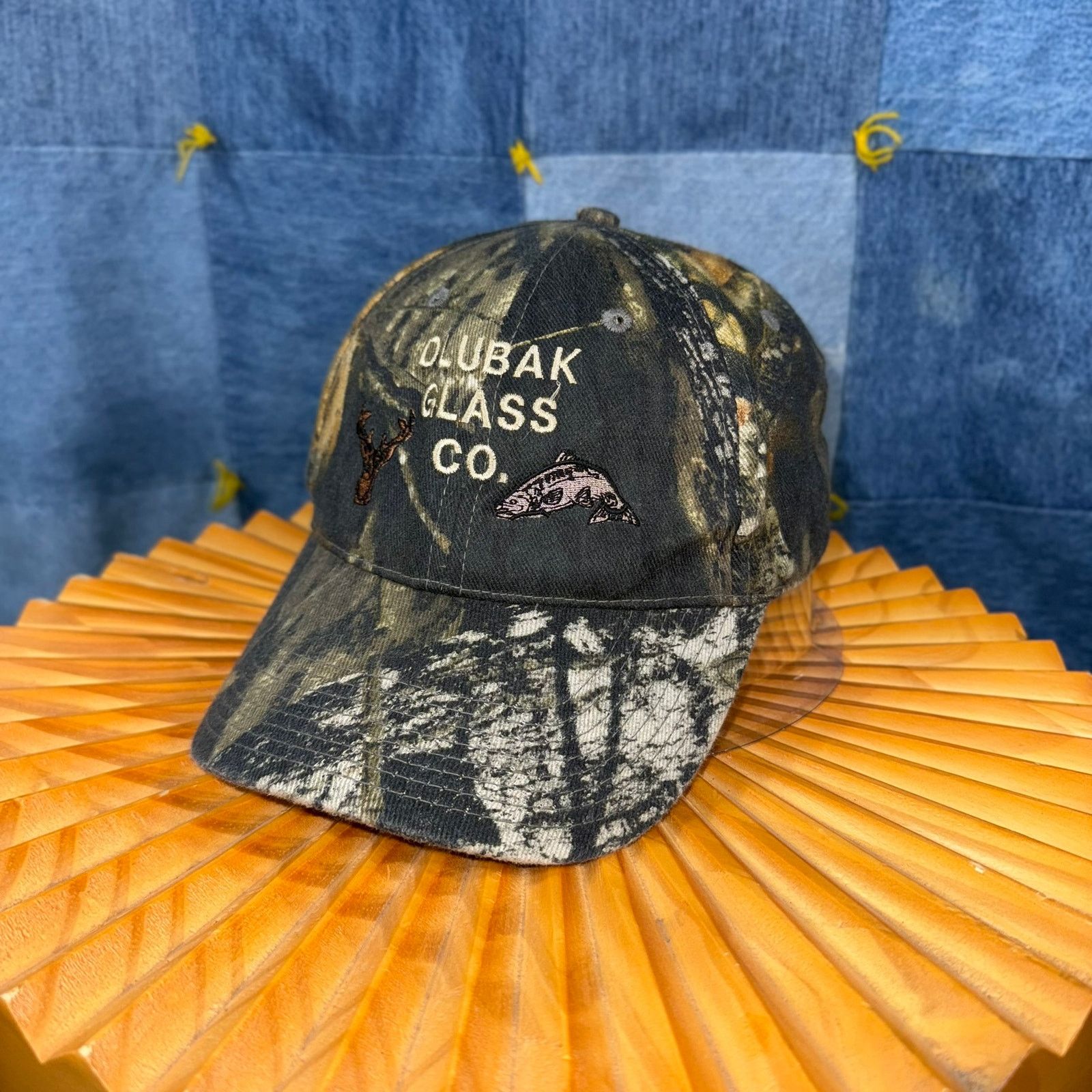 Vintage OSFA - Vintage Y2K DLUBAK glass CO. 2000s real tree camo hat Size ONE SIZE - 2 Thumbnail