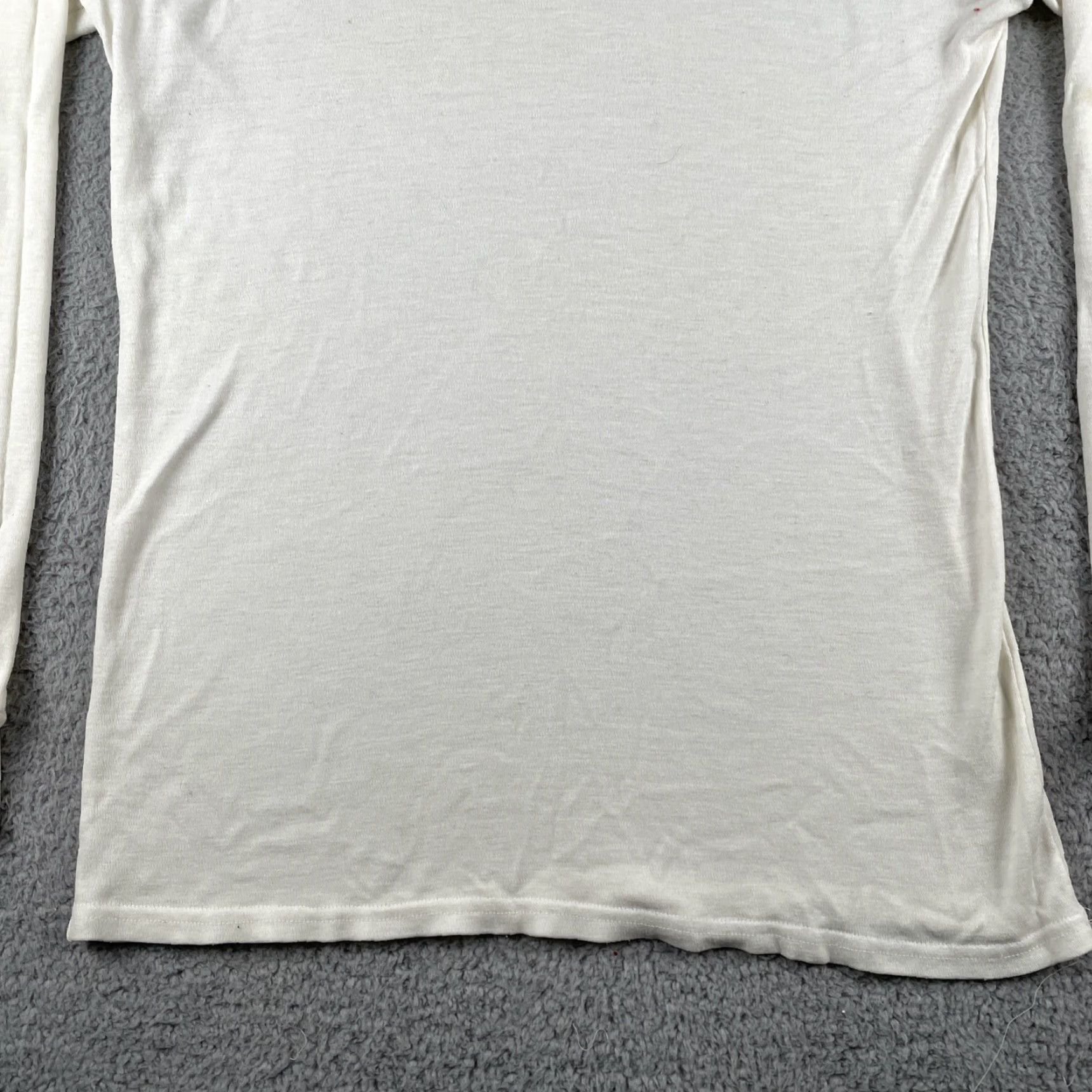 Vintage VINTAGE Damart Thermolactyl Thermal Shirt 2XL White USA 90s Long Sleeve Mens T-Shirt Size US XXL / EU 58 / 5 - 4 Thumbnail