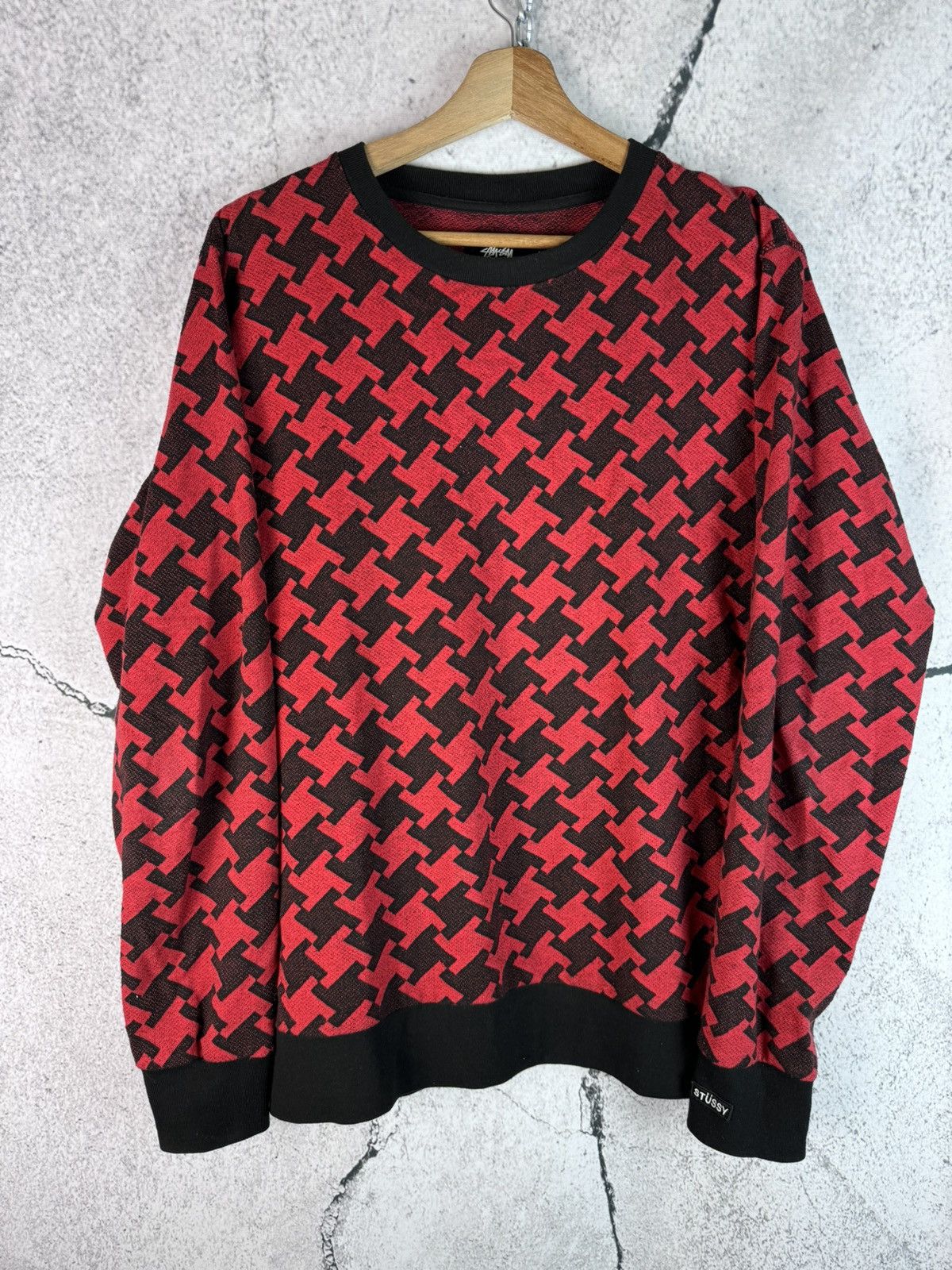 Stussy Stussy Big Logo Crewneck Streetwear Hype Rare Size US M / EU 48-50 / 2 - 1 Thumbnail