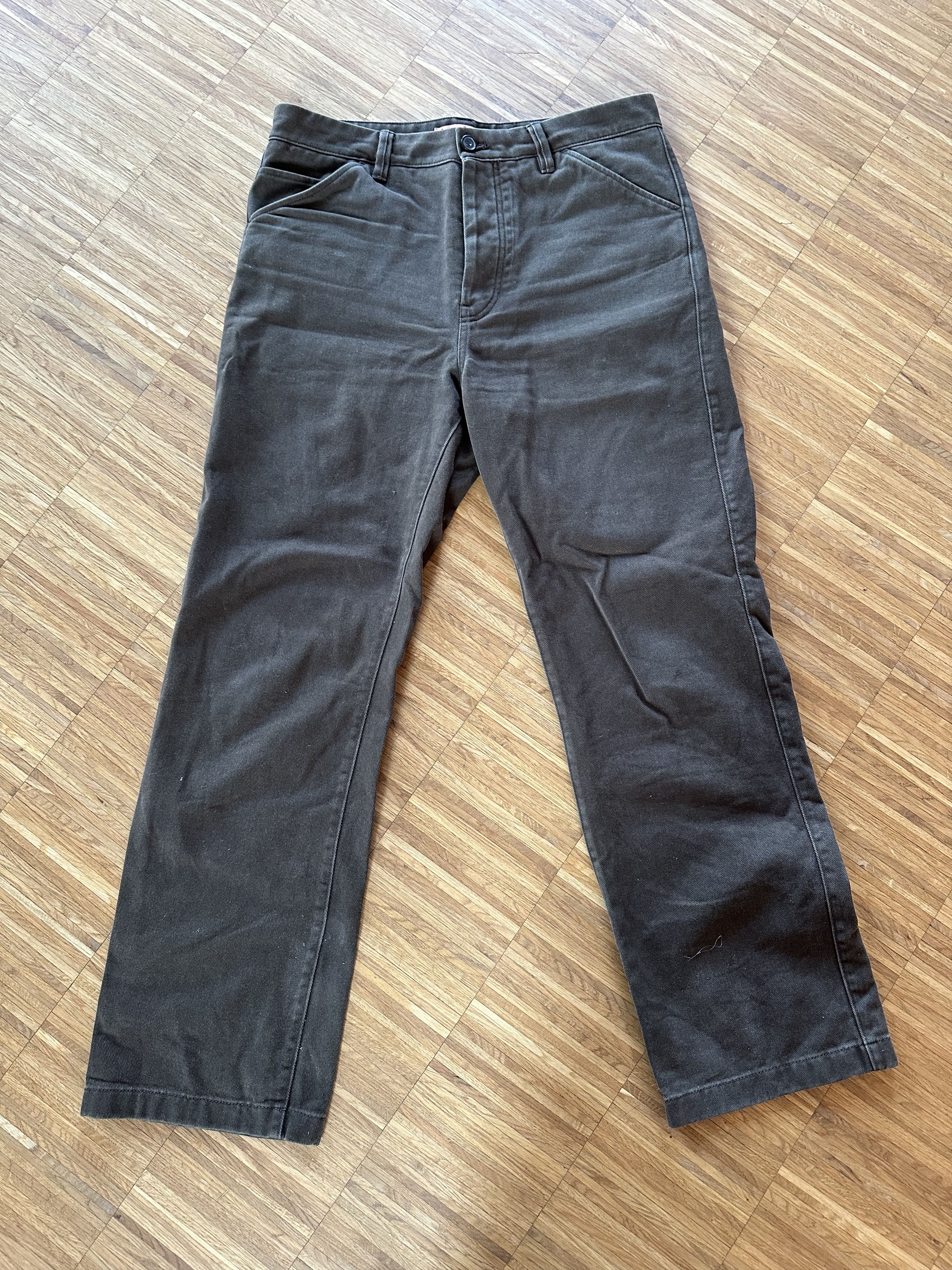 Acne Studios Straight leg Acne pant in cotton Size US 32 / EU 48 - 1 Thumbnail