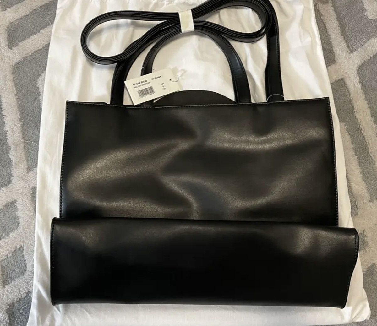 Telfar Telfar Medium Black Shopping Bag Size ONE SIZE - 4 Thumbnail