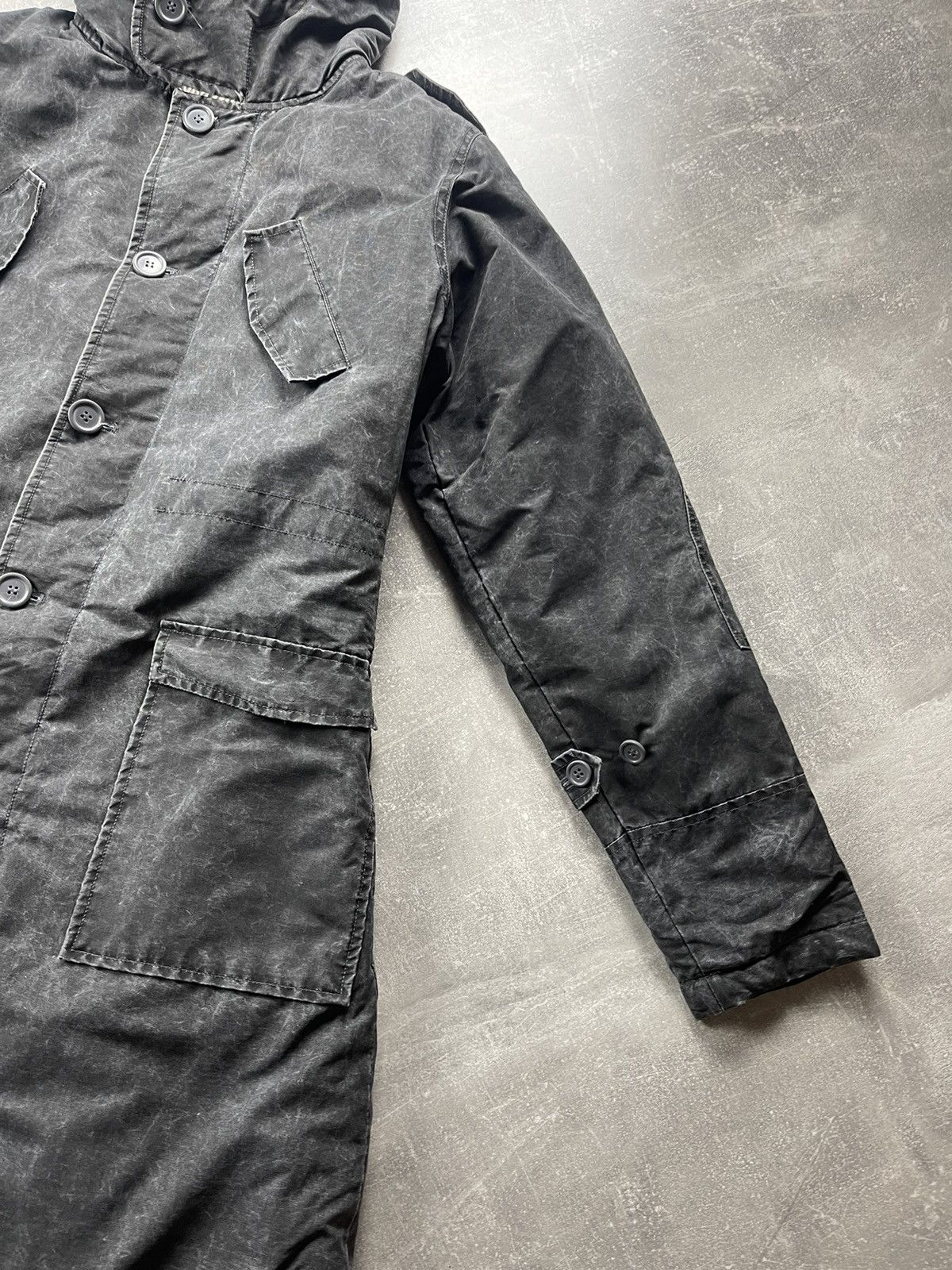 Von Dutch Von Dutch Y2K Vintage Hooded Parka Black Fur Lined Size L Size US L / EU 52-54 / 3 - 4 Thumbnail