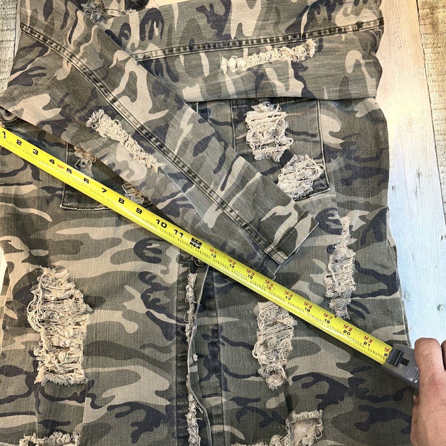 Akira VINTAGE Akira Distressed Army Jacket Womens Plus Size M Green Army Theme Basic Jacket Missing 2 Buttons Womens Size M / US 6-8 / IT 42-44 - 4 Thumbnail