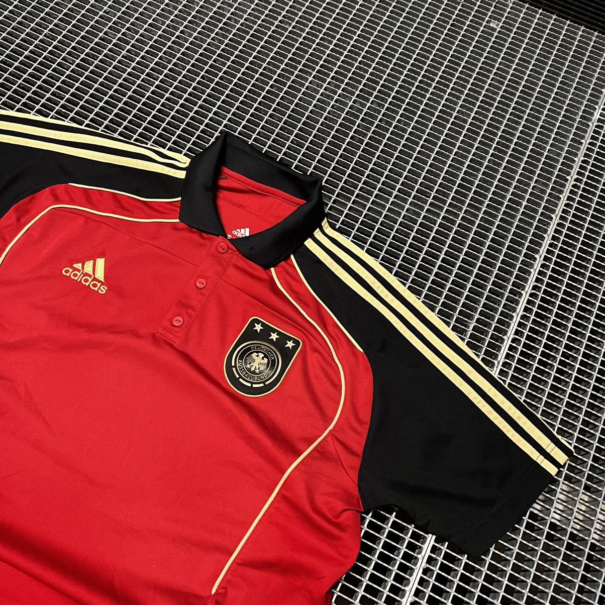 Adidas Germany 2009/2010 ADIDAS Away Football Deutschland Jersey Size US L / EU 52-54 / 3 - 2 Thumbnail