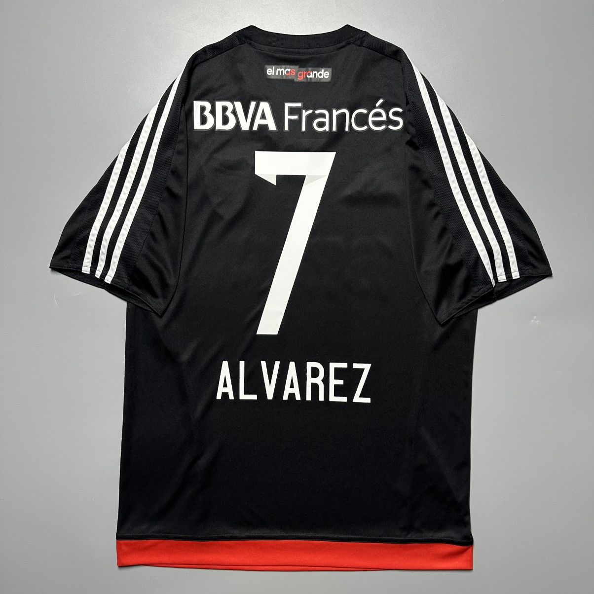 Adidas RIVER PLATE ADIDAS 2016/2017 SOCCER FOURTH JERSEY #7 ALVAREZ Size US M / EU 48-50 / 2 - 1 Thumbnail