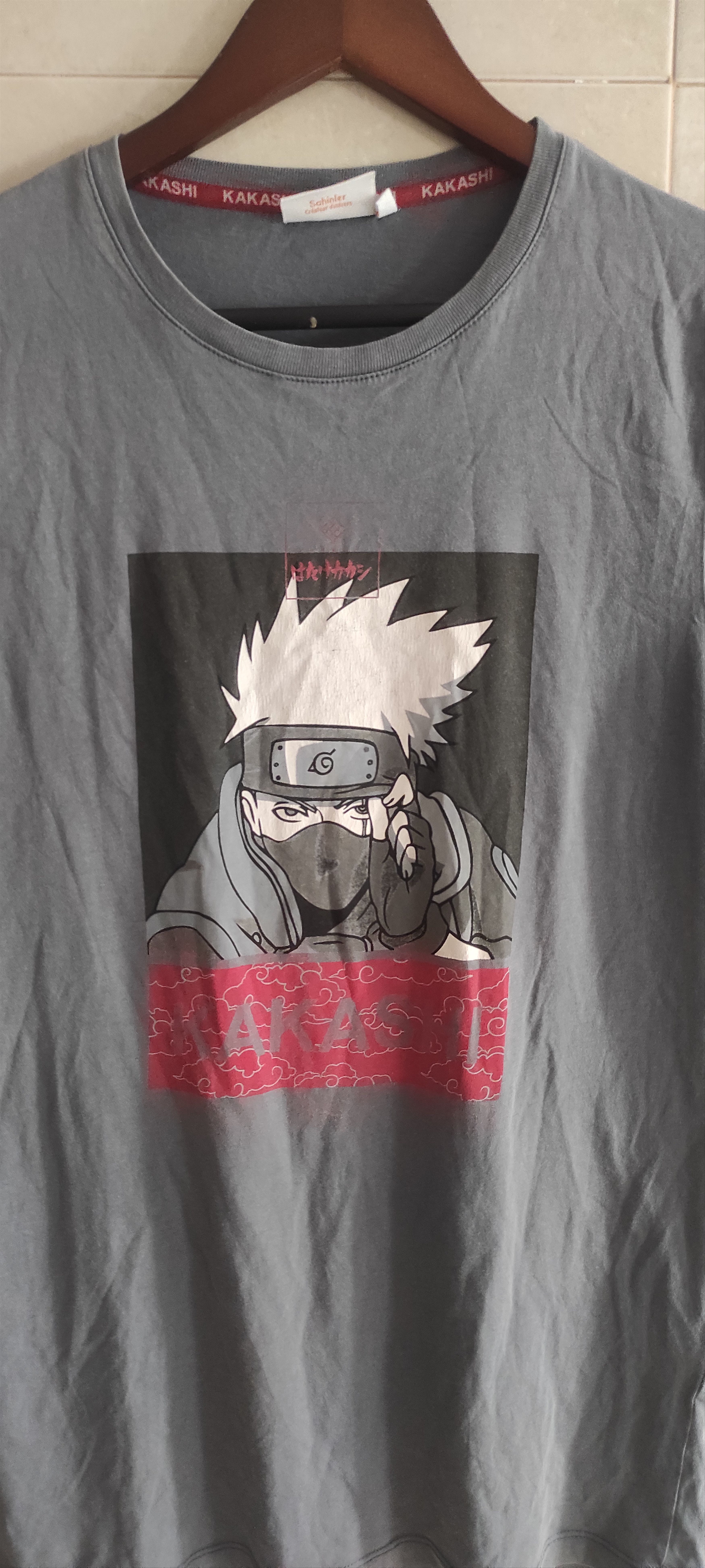 Japanese Brand Naruto Shippuden Kakashi Hatake Anime Manga T-Shirt Size US S / EU 44-46 / 1 - 4 Thumbnail