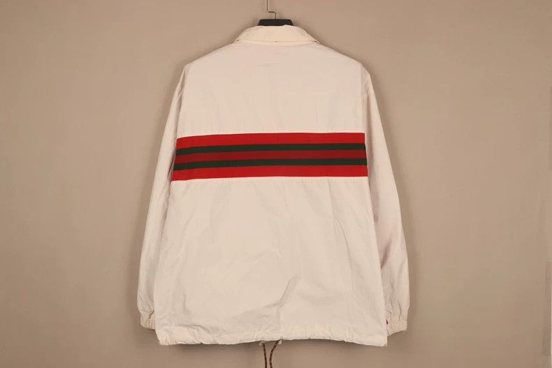 Gucci Gucci Beige Logo zipper sunscreen windbreaker jacket Size US M / EU 48-50 / 2 - 3 Thumbnail