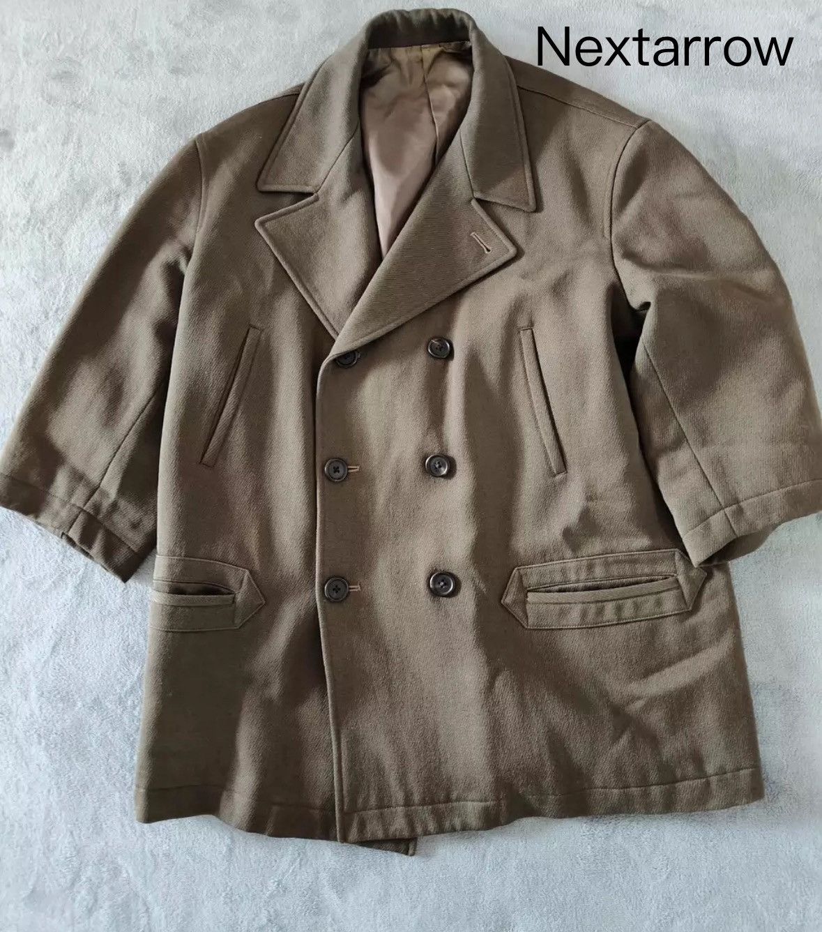 Yohji Yamamoto Yohji Yamamoto 10aw Seven Sleeve Wool Coat Size US S / EU 44-46 / 1 - 1 Thumbnail