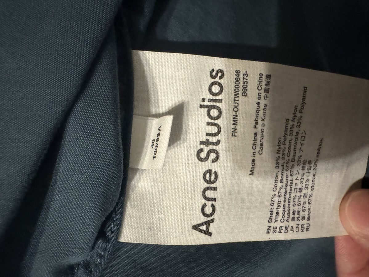 Acne Studios Acne Studios Asymmetric Zip Lightweight Jacket Size US S / EU 44-46 / 1 - 5 Thumbnail