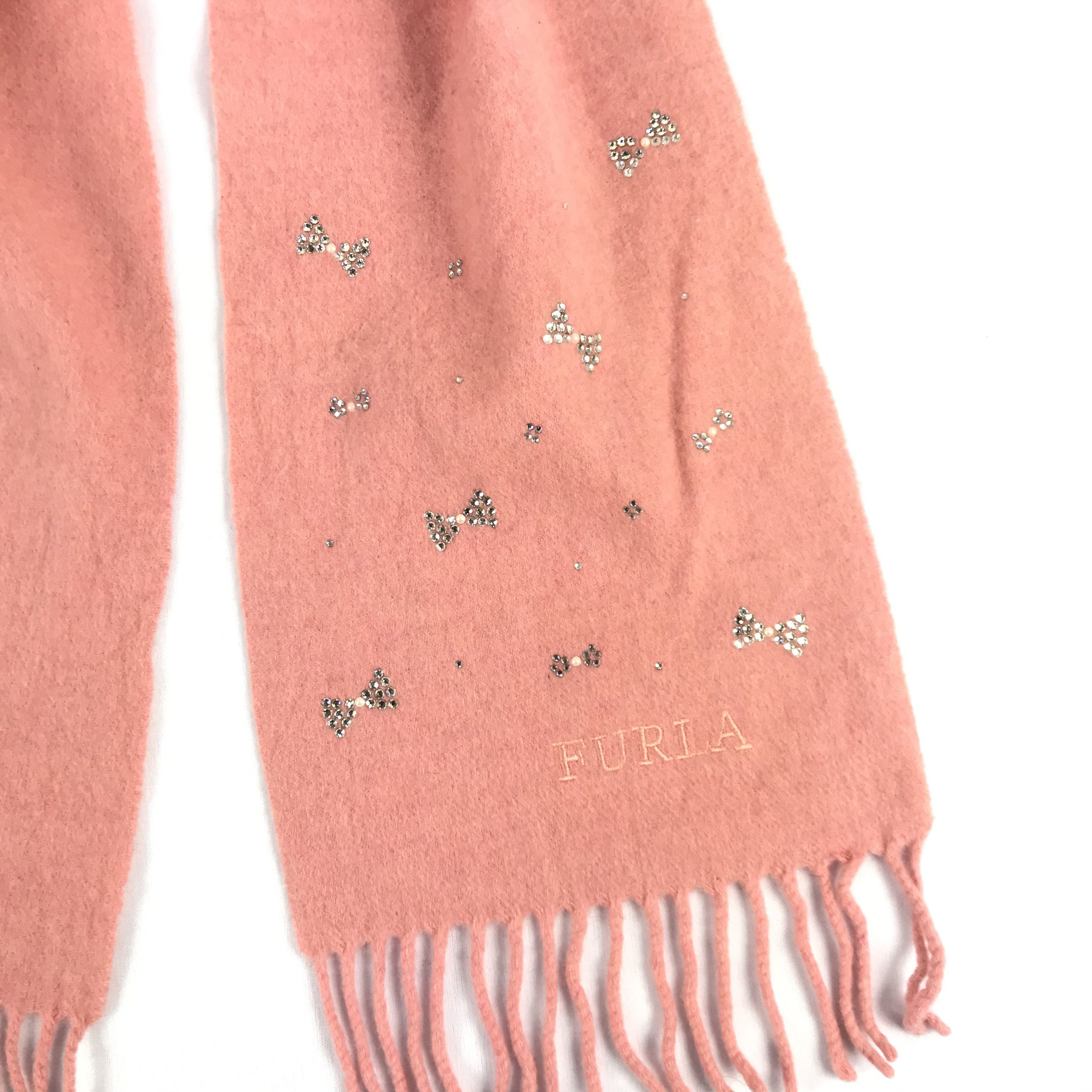 Furla Vintage Furla Scarf Muffler Wool Scarves Size ONE SIZE - 4 Thumbnail