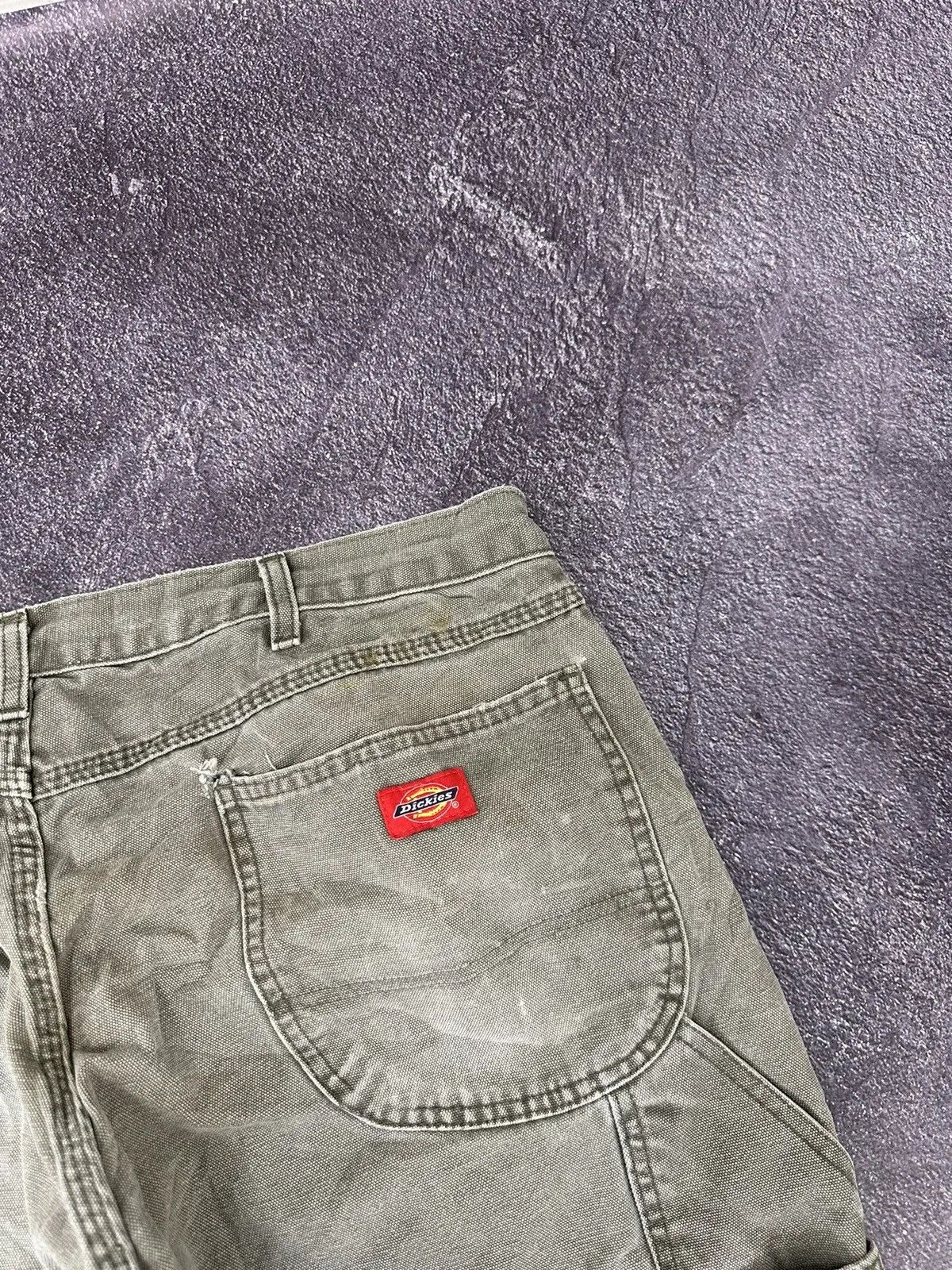 Dickies × Vintage Vintage Dickies USA Olive Hype Work Skate Baggy Pants Size US 38 / EU 54 - 5 Thumbnail