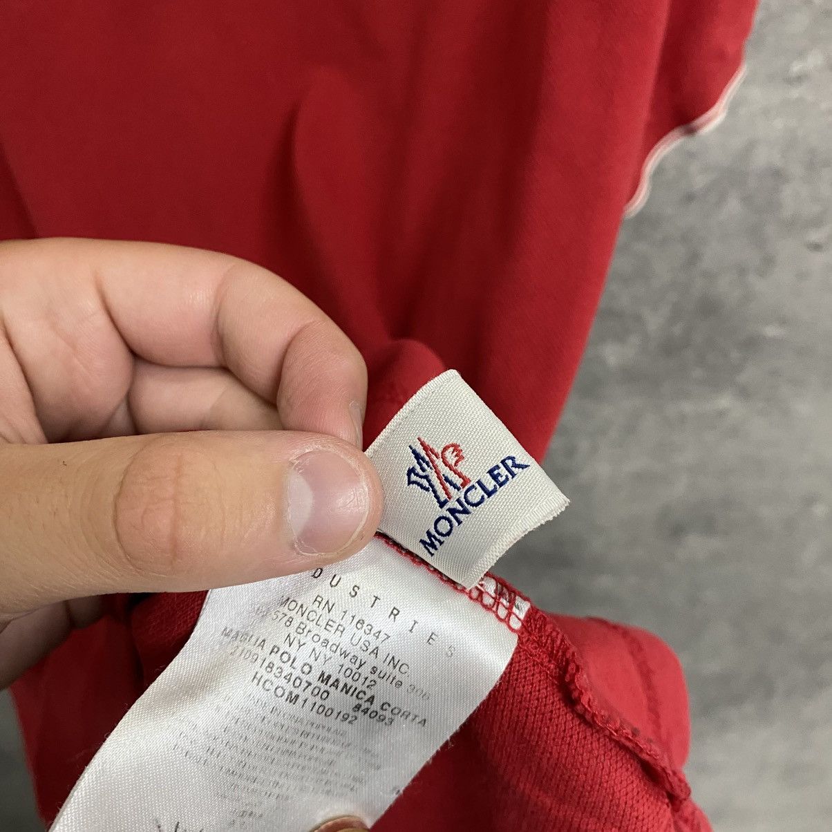 Moncler Moncler Polo T-Shirt Size US XL / EU 56 / 4 - 9 Thumbnail