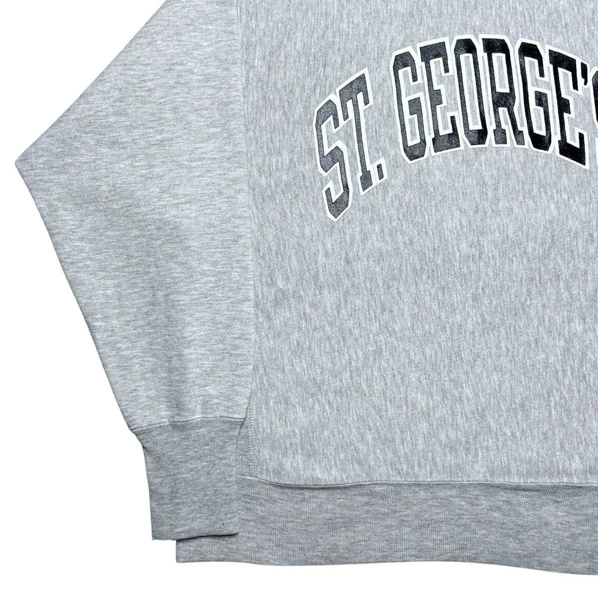 Champion Vintage 1990s Champion Reverse Weave St. Georges Sweatshirt Size US L / EU 52-54 / 3 - 19 Thumbnail