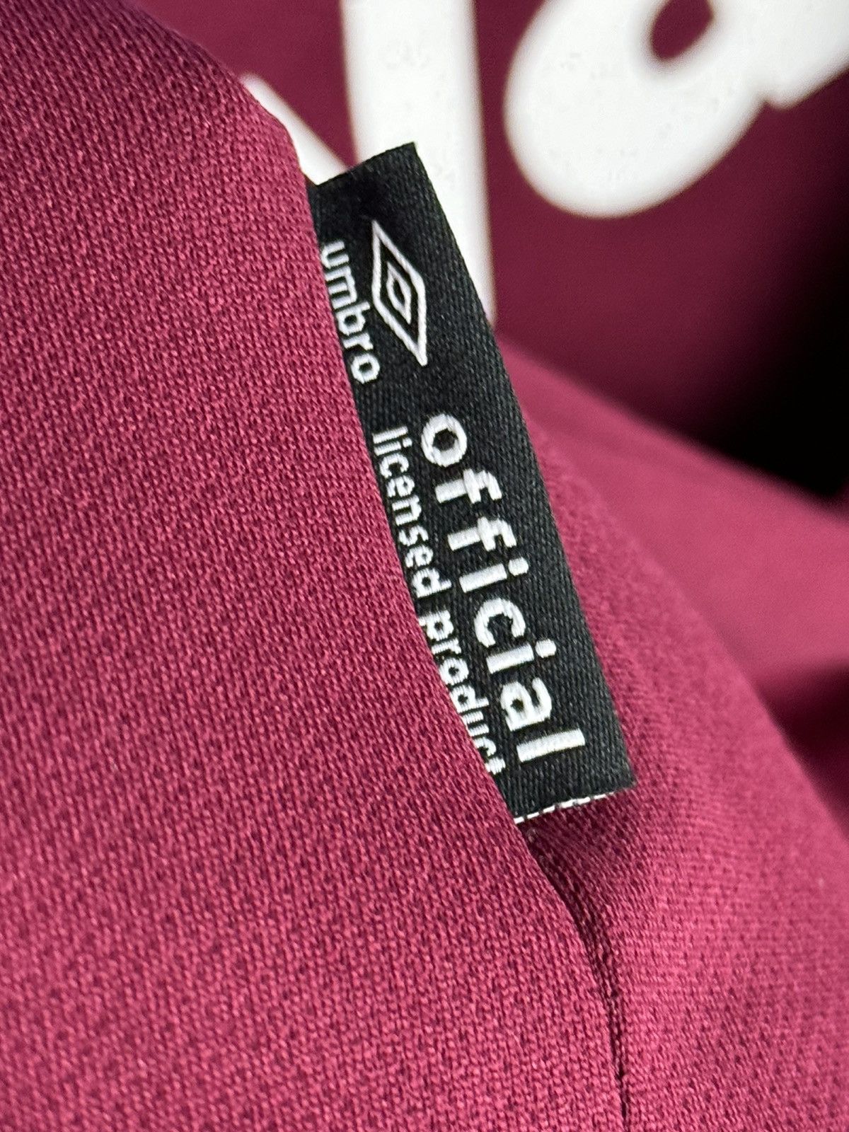 Umbro New West Ham United 19/20 Home Football Jersey Size US M / EU 48-50 / 2 - 6 Thumbnail