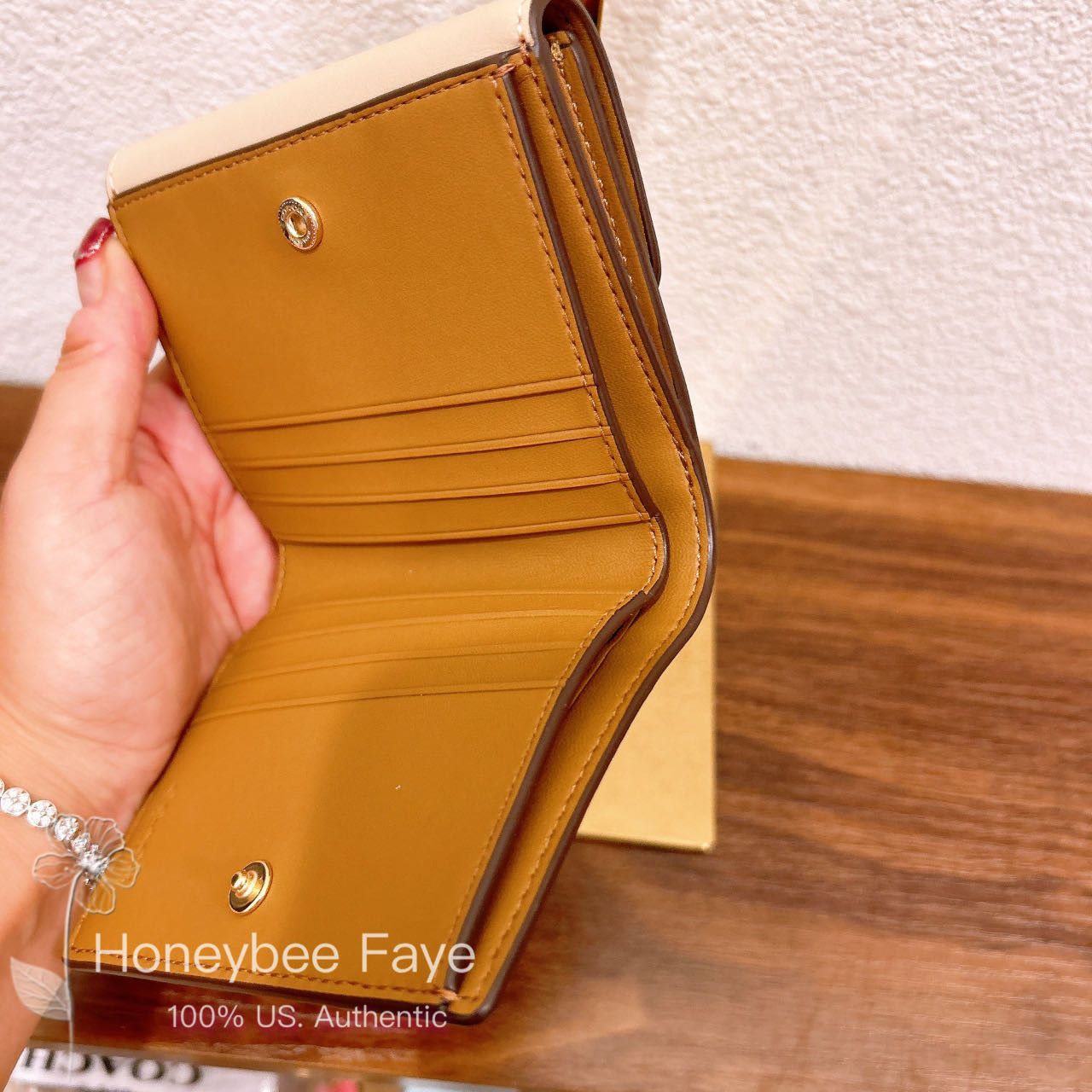 Coach Small Morgan Wallet In Blocked Signature Canvas CT616 Size ONE SIZE - 5 Thumbnail