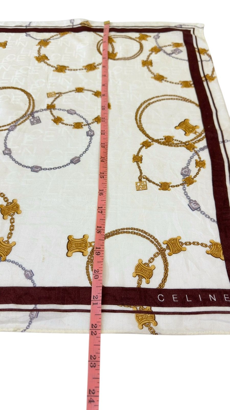 Celine × Vintage Celine Bandana / Handkerchief Size ONE SIZE - 8 Thumbnail