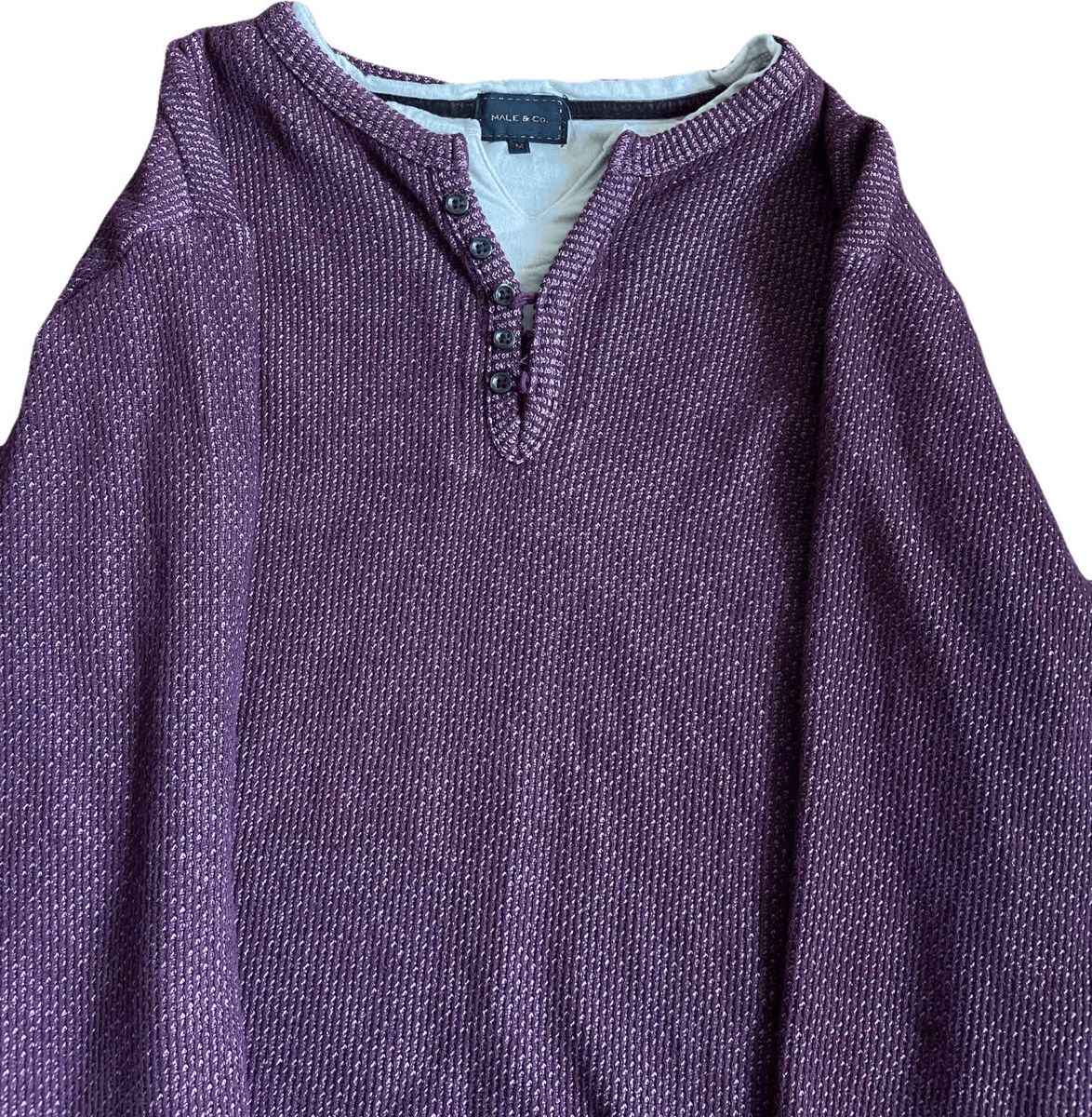 If Six Was Nine 2000s Japanese archive double layer knit sweater Size US S / EU 44-46 / 1 - 4 Thumbnail