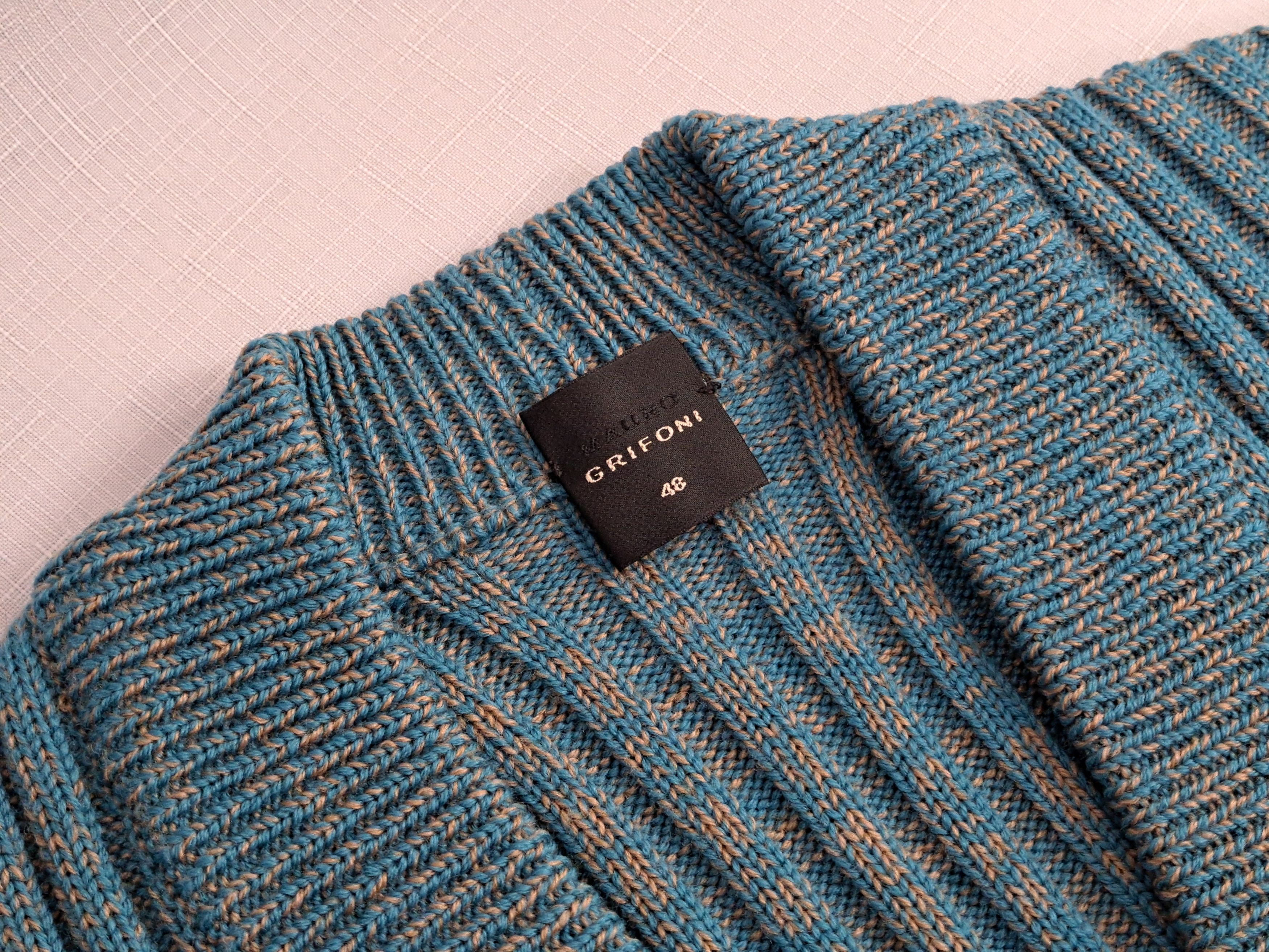 Grifoni Mauro Grifoni merino wool sweater. Size 48IT Size US S / EU 44-46 / 1 - 5 Thumbnail
