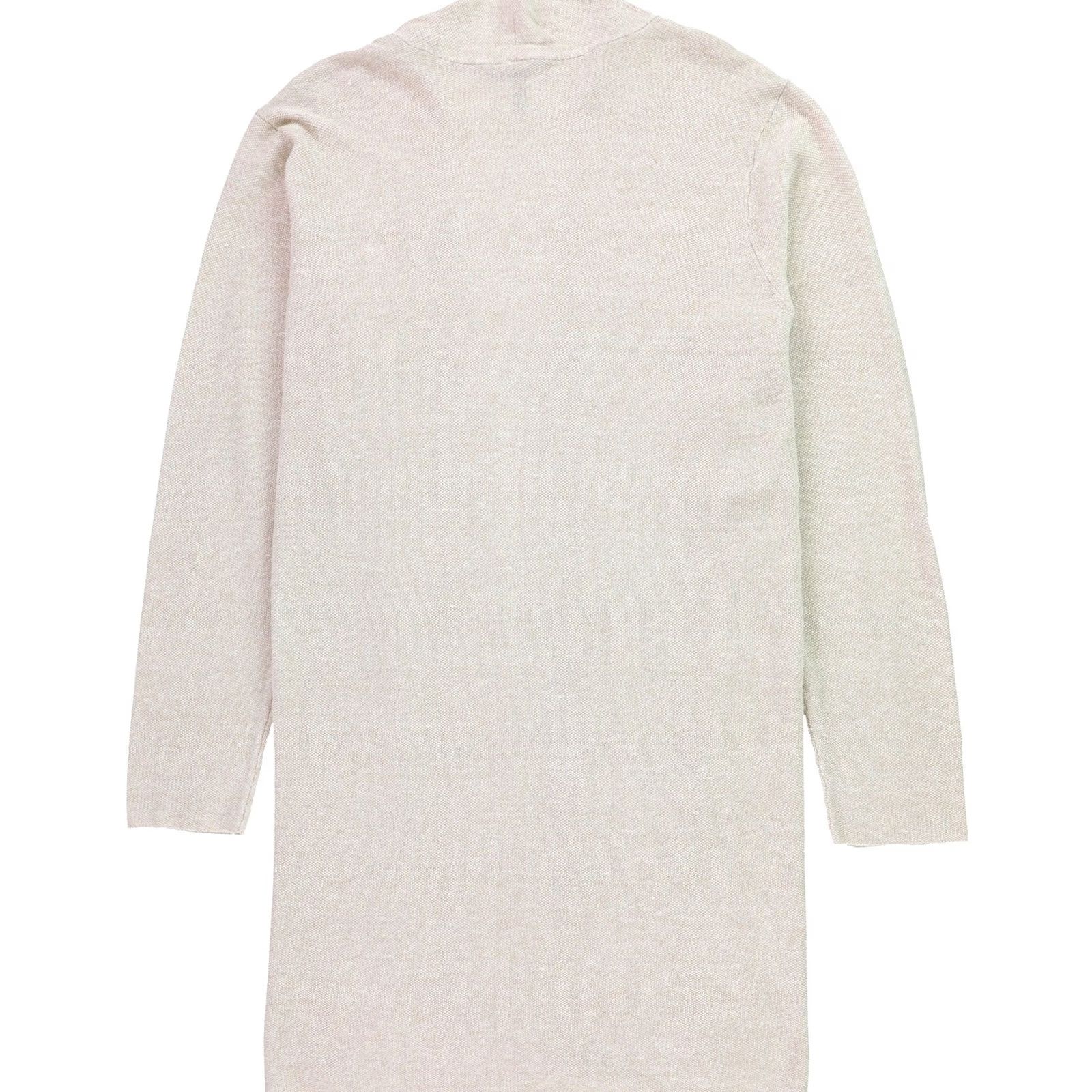 Eileen Fisher Eileen Fisher Womens Cardigan Sweater Beige XS Solid Size XS / US 0-2 / IT 36-38 - 2 Thumbnail