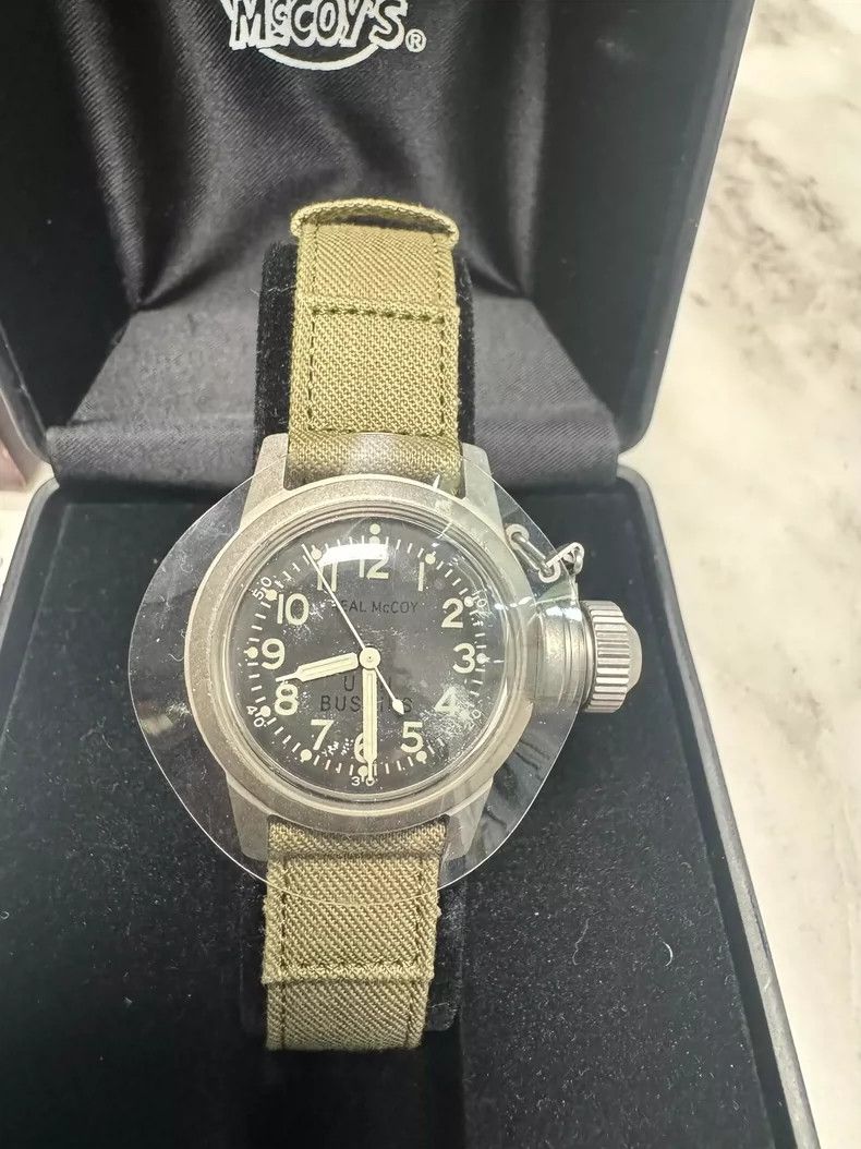 The Real McCoy's The Real McCoy'sUSN BUSHIPS Full Mechanical Hand Roll Meter Size ONE SIZE - 5 Thumbnail