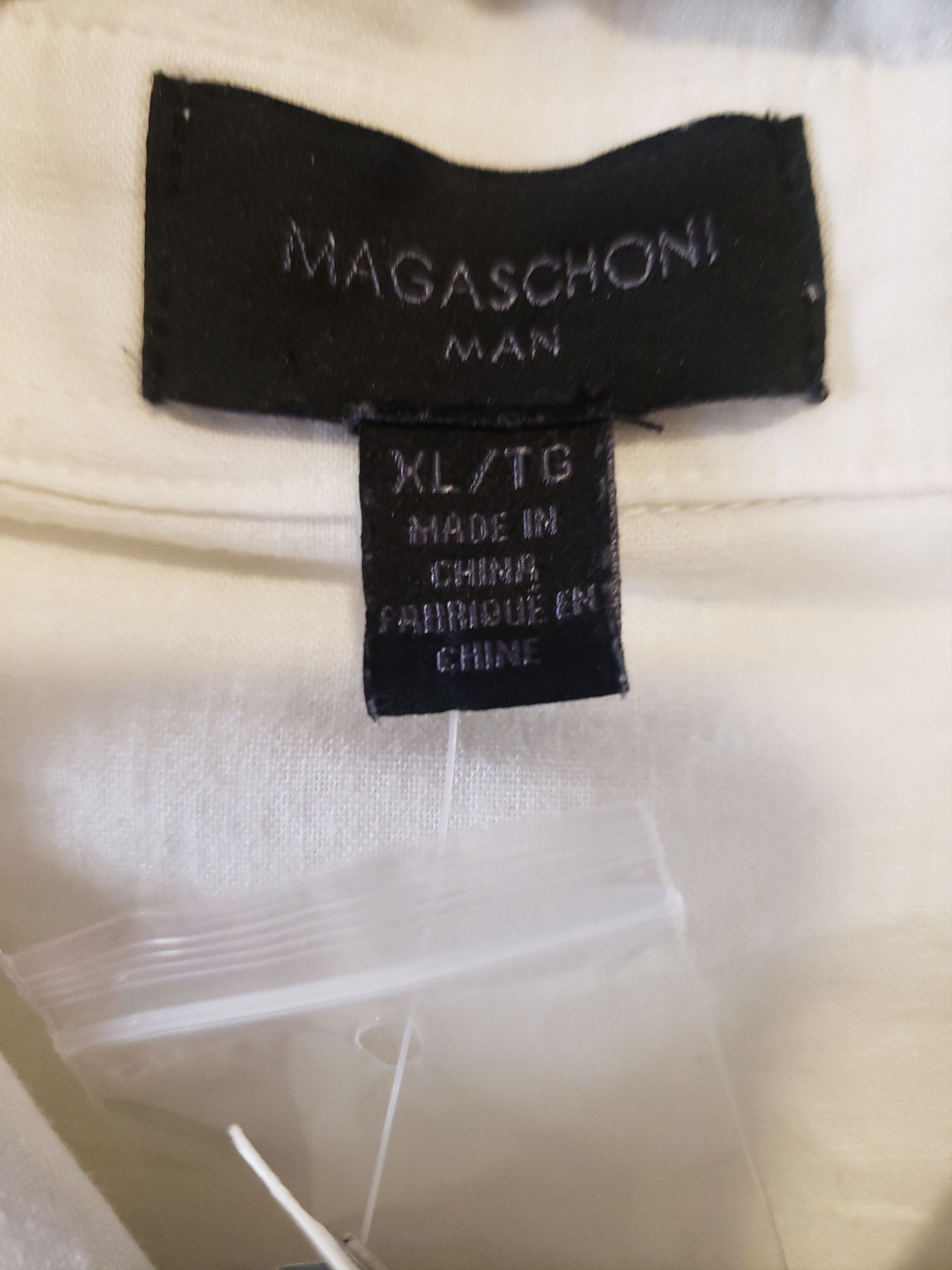 Magaschoni Linen blend shirt Size US XL / EU 56 / 4 - 5 Thumbnail