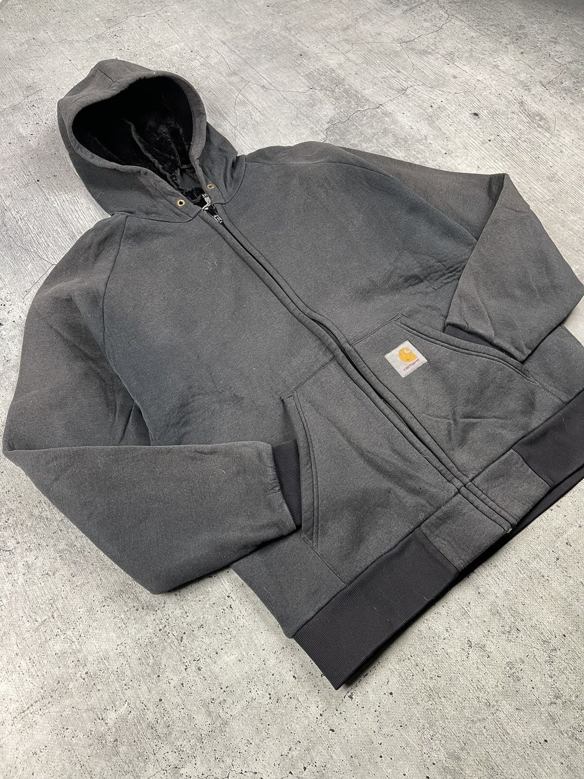 Carhartt Carhartt sun faded vintage boxy fit zip up hoodie hype rare Size US L / EU 52-54 / 3 - 1 Thumbnail