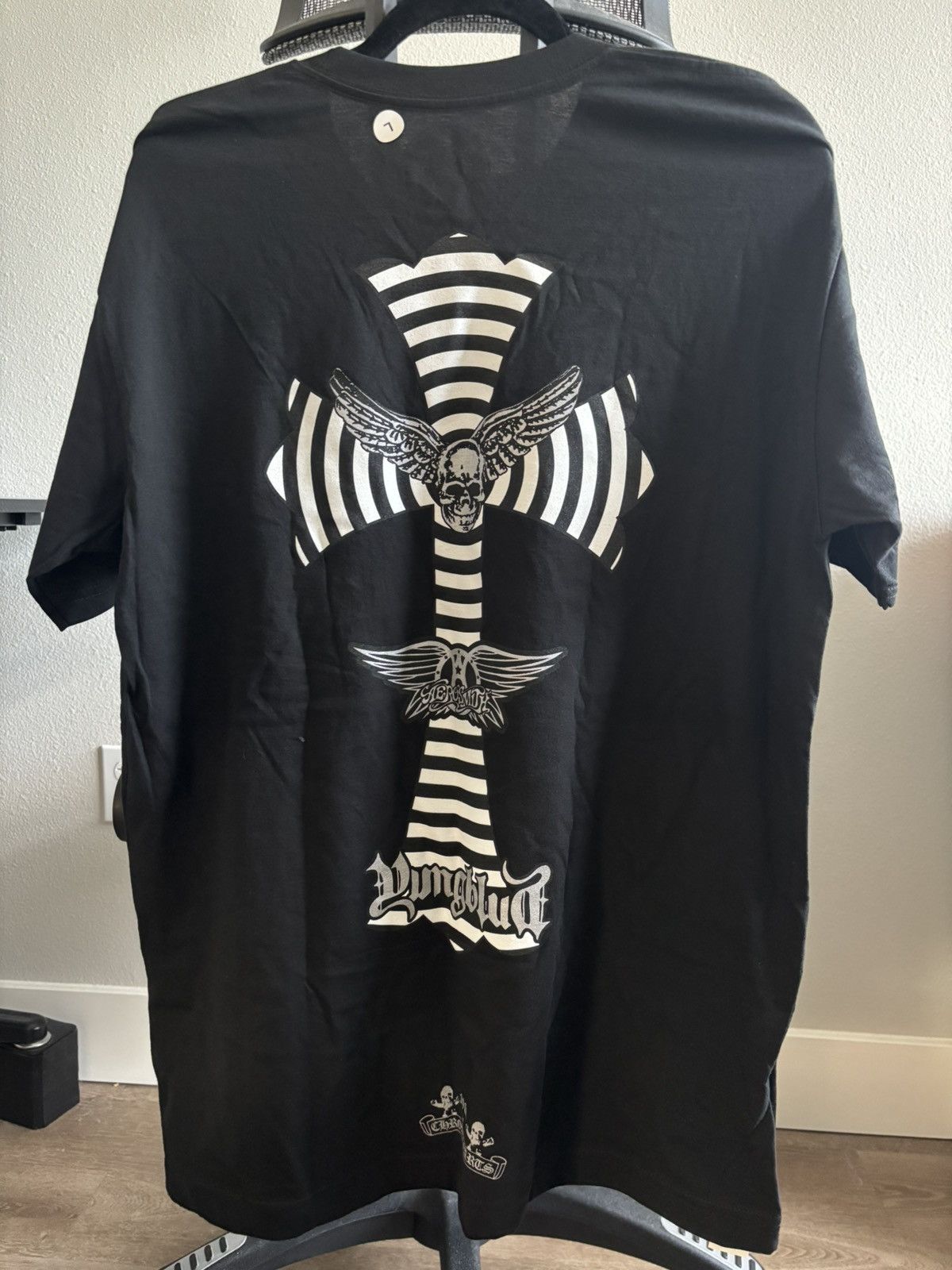 Chrome Hearts Chrome Hearts Foti x Yungblud x Aerosmith Tee Size US L / EU 52-54 / 3 - 1 Thumbnail