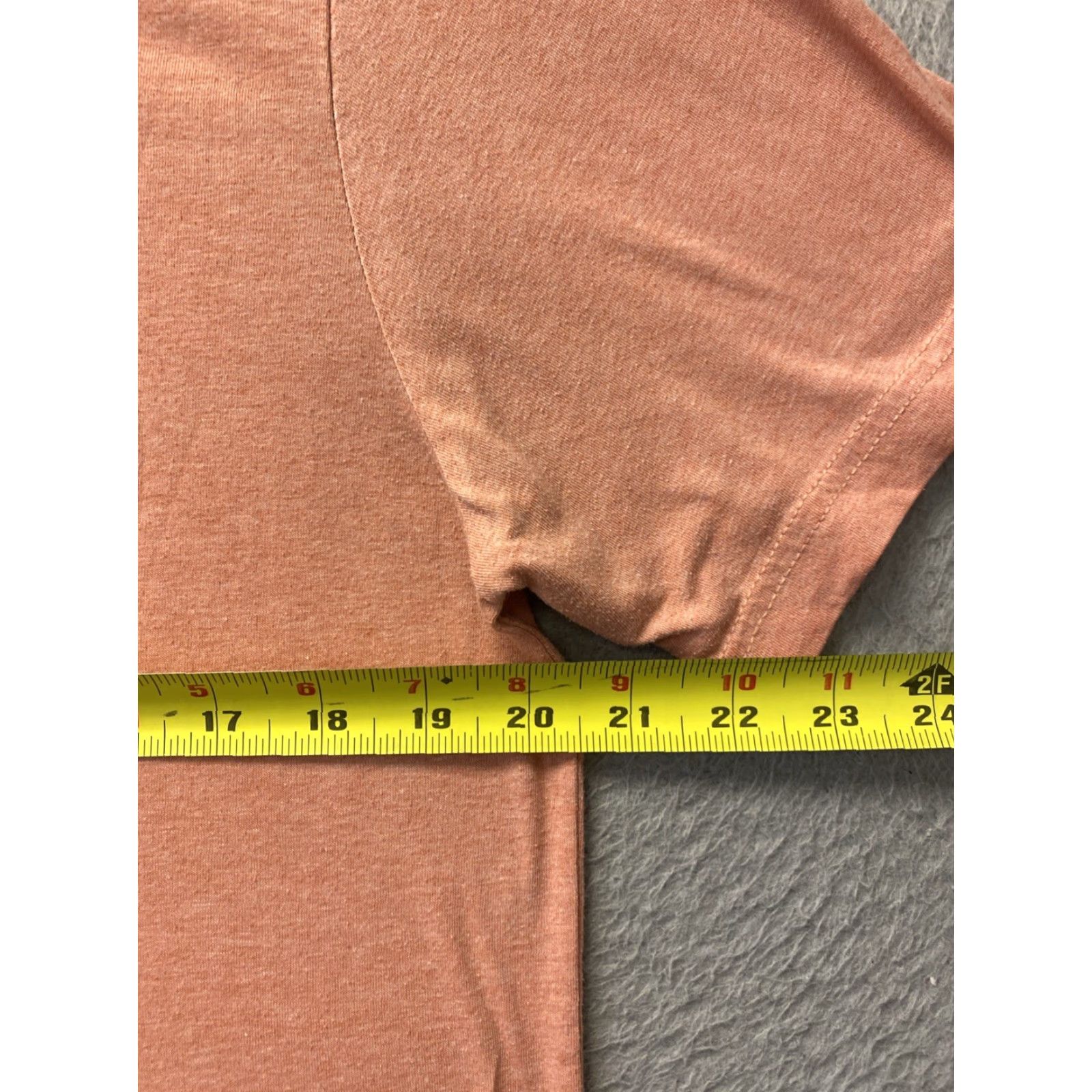 Vintage VINTAGE Saltwater Hippie Women Peach Short Sleeve T-Shirt Graphic Crew Neck Cotton Blend Size M Casual Women's Size M / US 6-8 / IT 42-44 - 4 Thumbnail