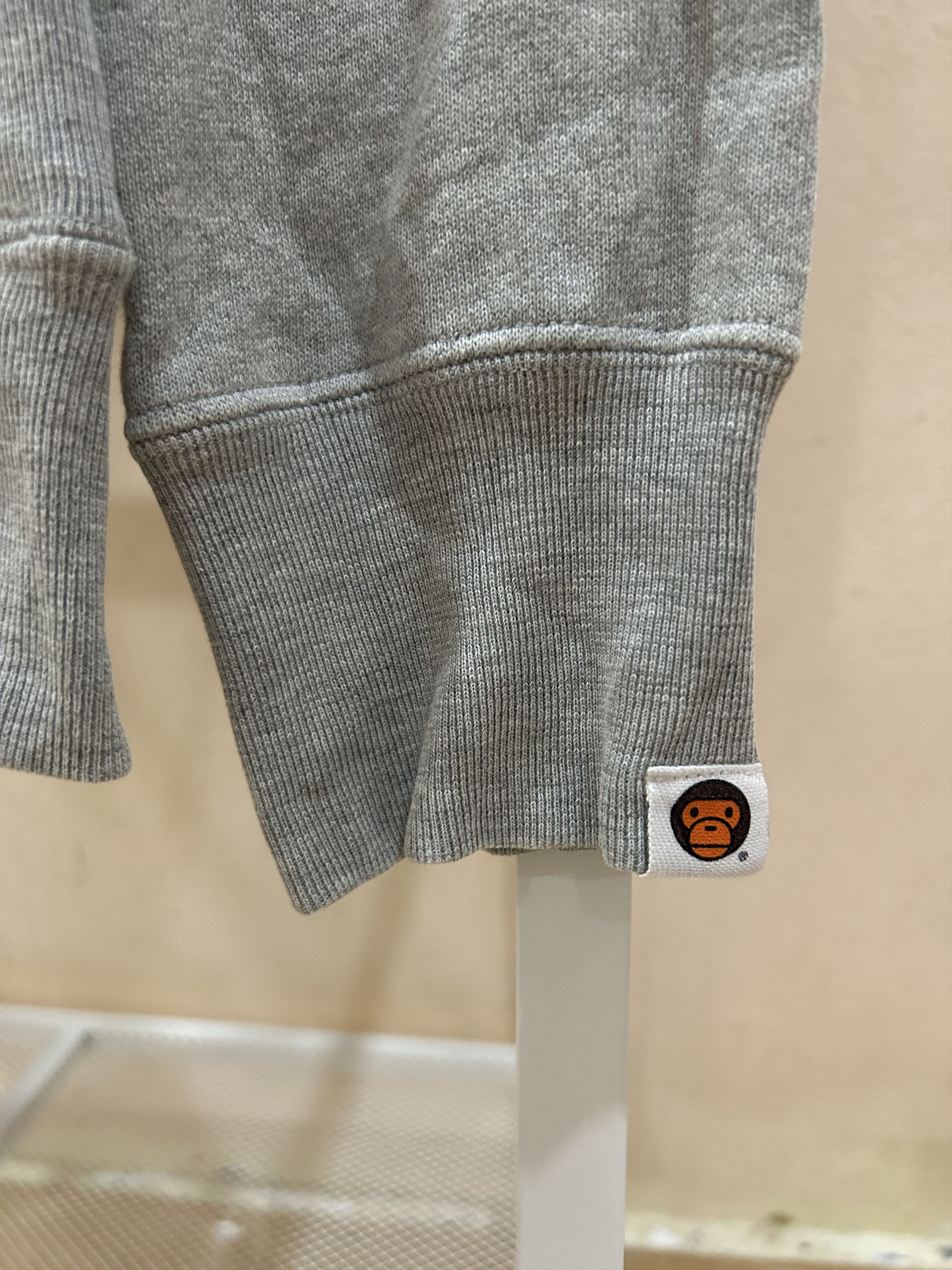 Bape OG Vintage 2004 Baby Milo Store Crewneck Sweatshirts Size US S / EU 44-46 / 1 - 5 Thumbnail