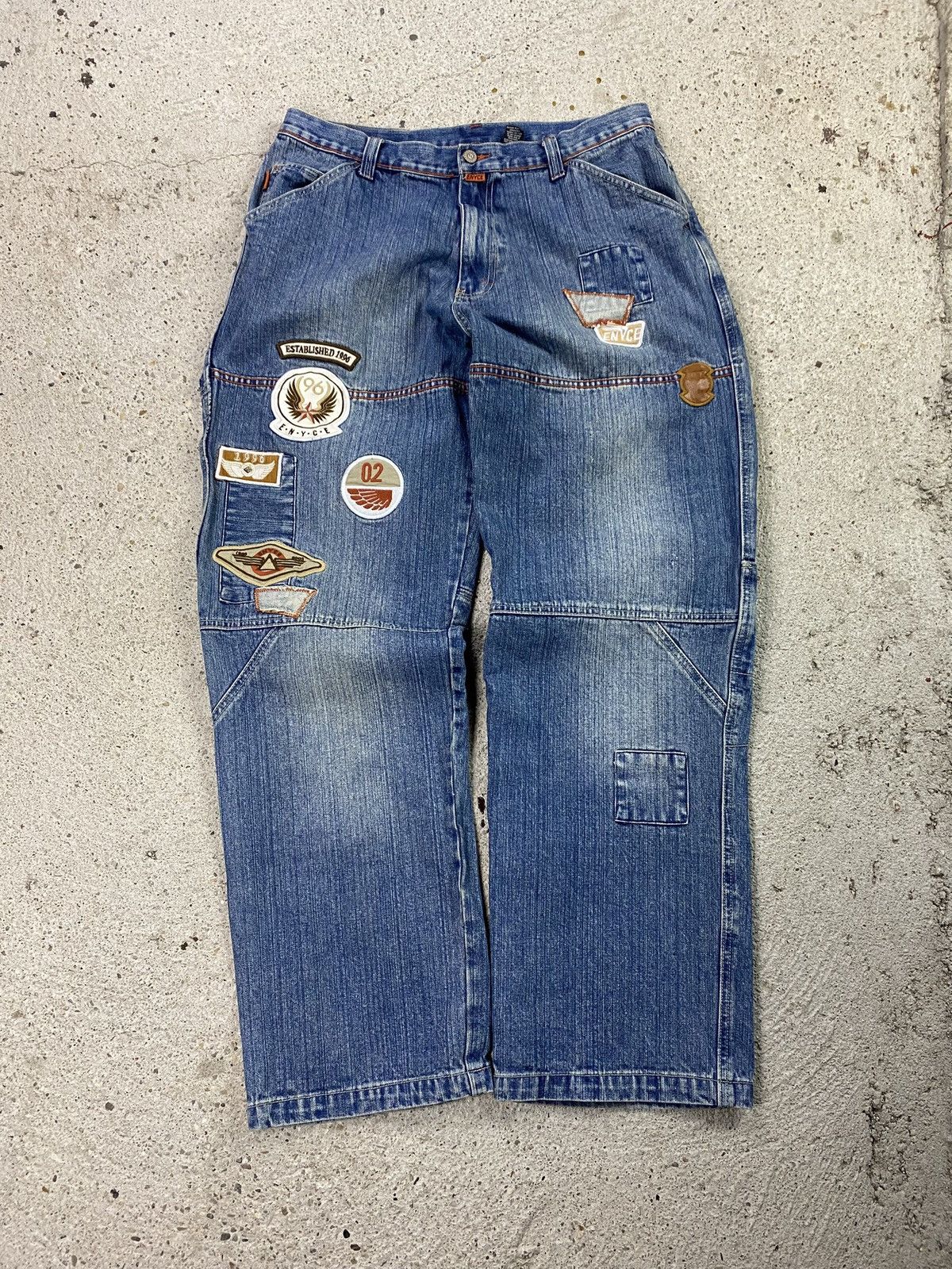 Enyce Enyce denim baggy jeans hip hop rap southpole jnco Size US 38 / EU 54 - 4 Thumbnail