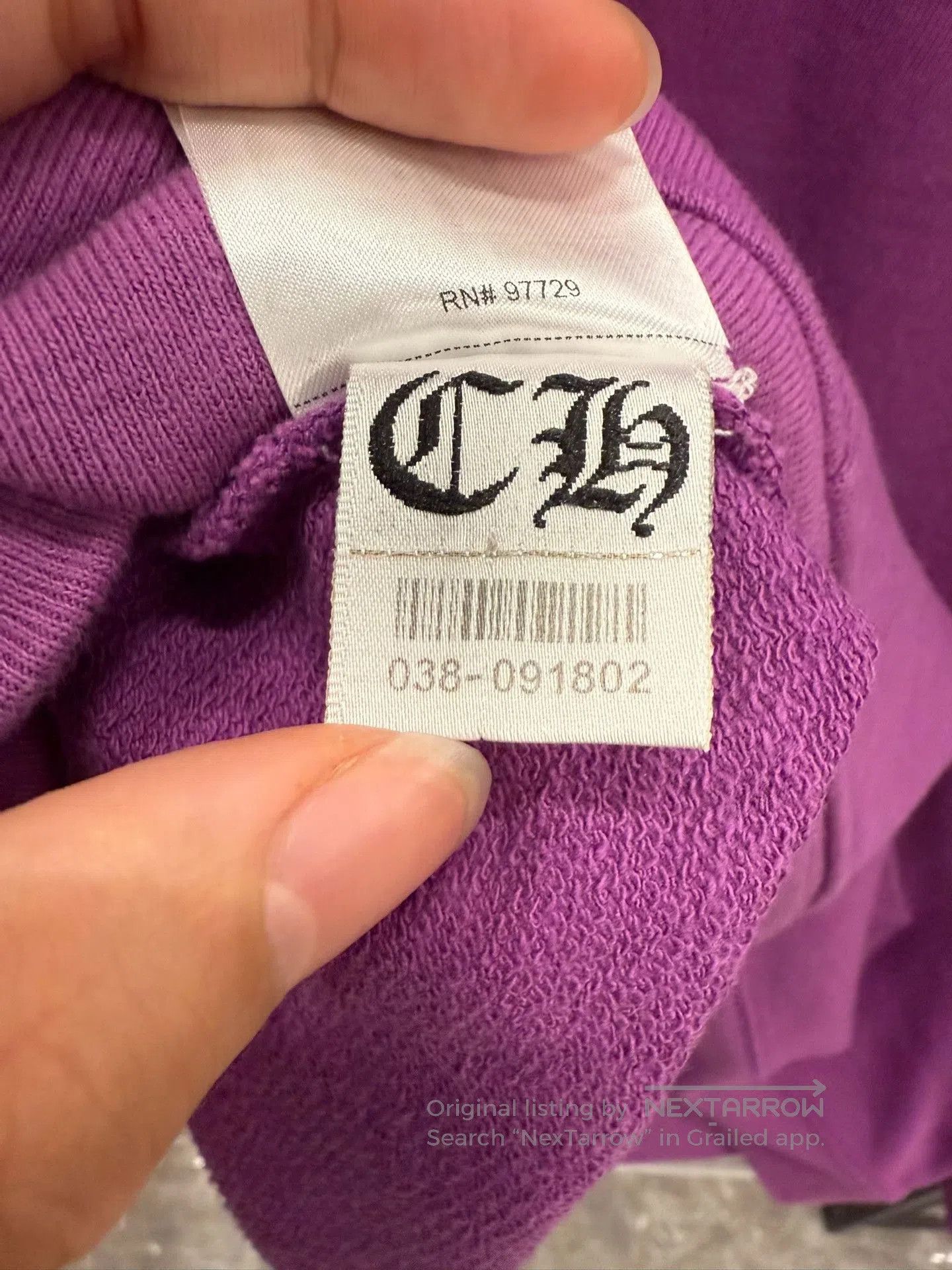 Chrome Hearts Chrome Hearts Mattyboy Purple Graffiti Hoodie. Size US XL / EU 56 / 4 - 6 Thumbnail
