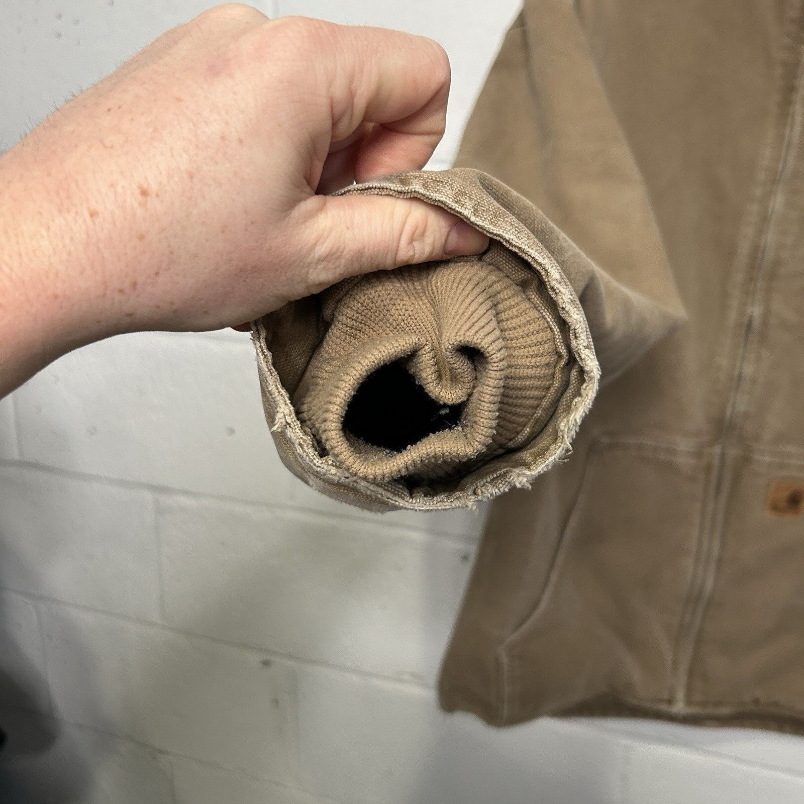 Carhartt Vintage Carhartt Sherpa-Lined Muskegon “Frontier Brown” Size US L / EU 52-54 / 3 - 9 Thumbnail
