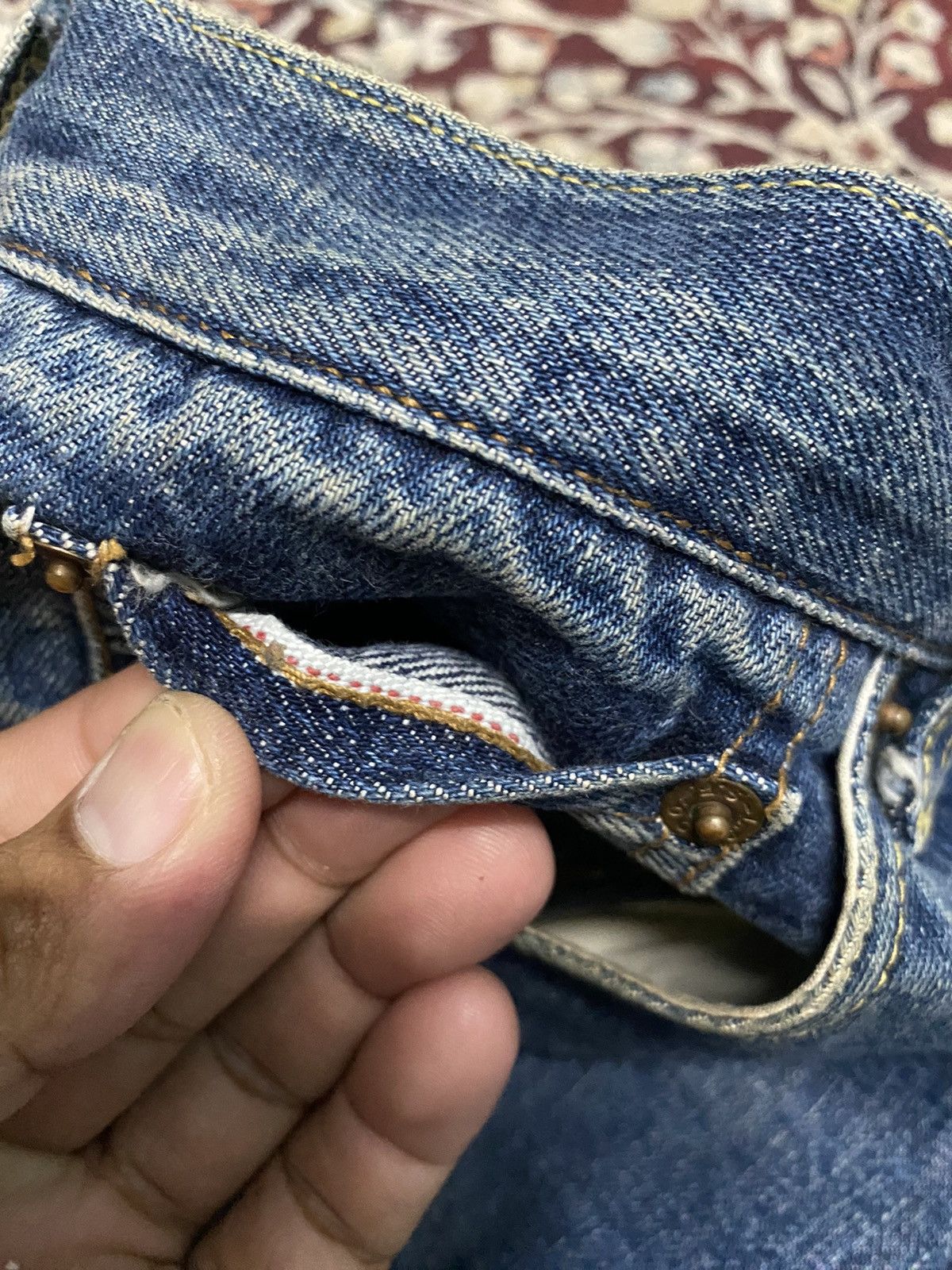 Levi's Vintage LEVIS Big E Selvedge jeans Size US 31 - 14 Thumbnail