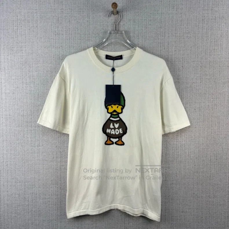 Louis Vuitton Louis Vuitton SS22 Duck Pattern Crew Neck Pullover Short S Size US L / EU 52-54 / 3 - 1 Thumbnail