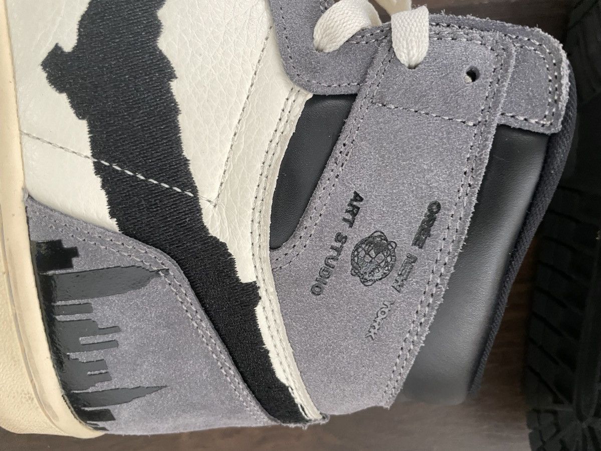 Oree New York Orée New York Art Studio High-Top Sneakers – Grey / Cream Size US 10 / EU 43 - 5 Thumbnail