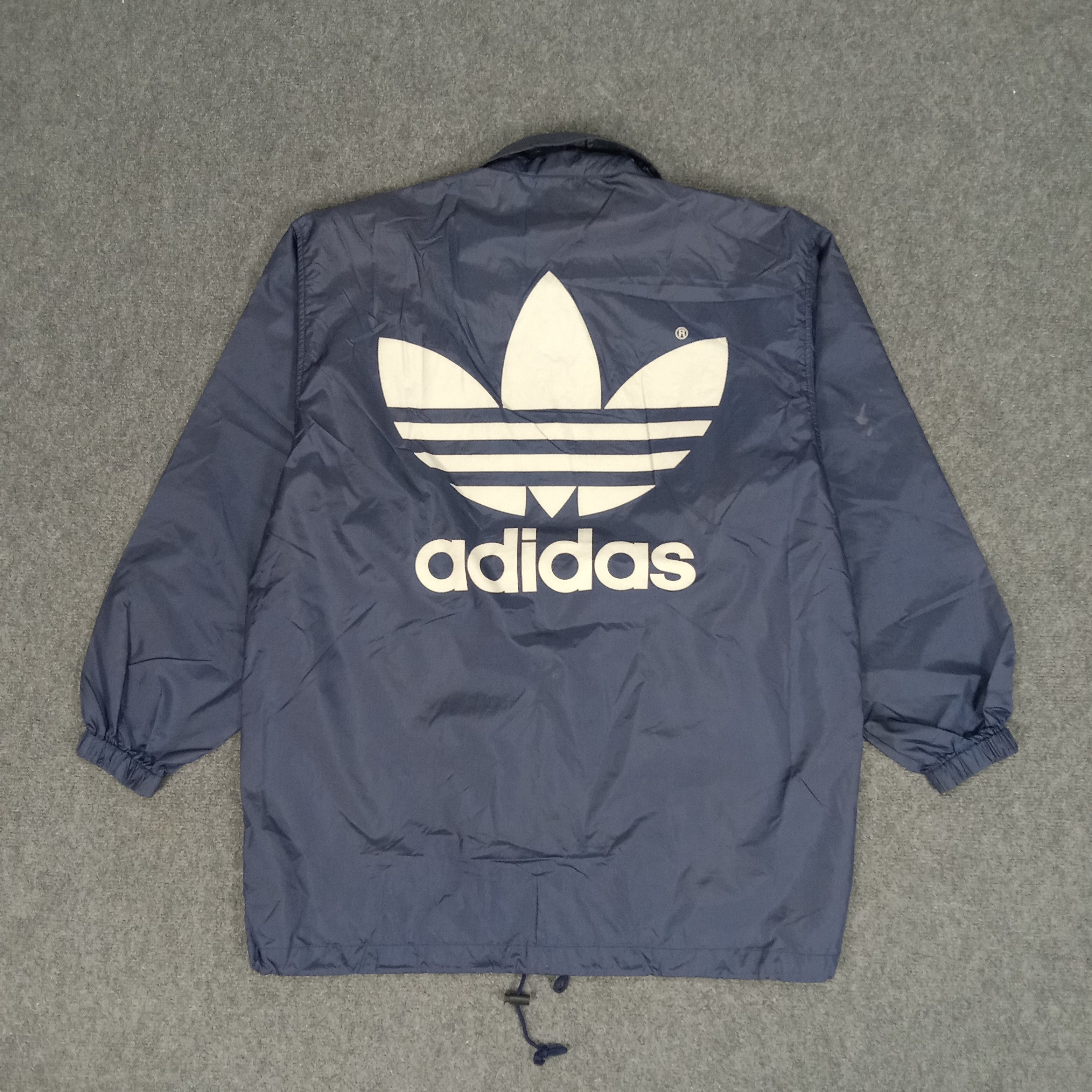 Adidas × Vintage Adidas Sportwear Style Big Logo Windbreaker Jacket Size US XL / EU 56 / 4 - 1 Thumbnail