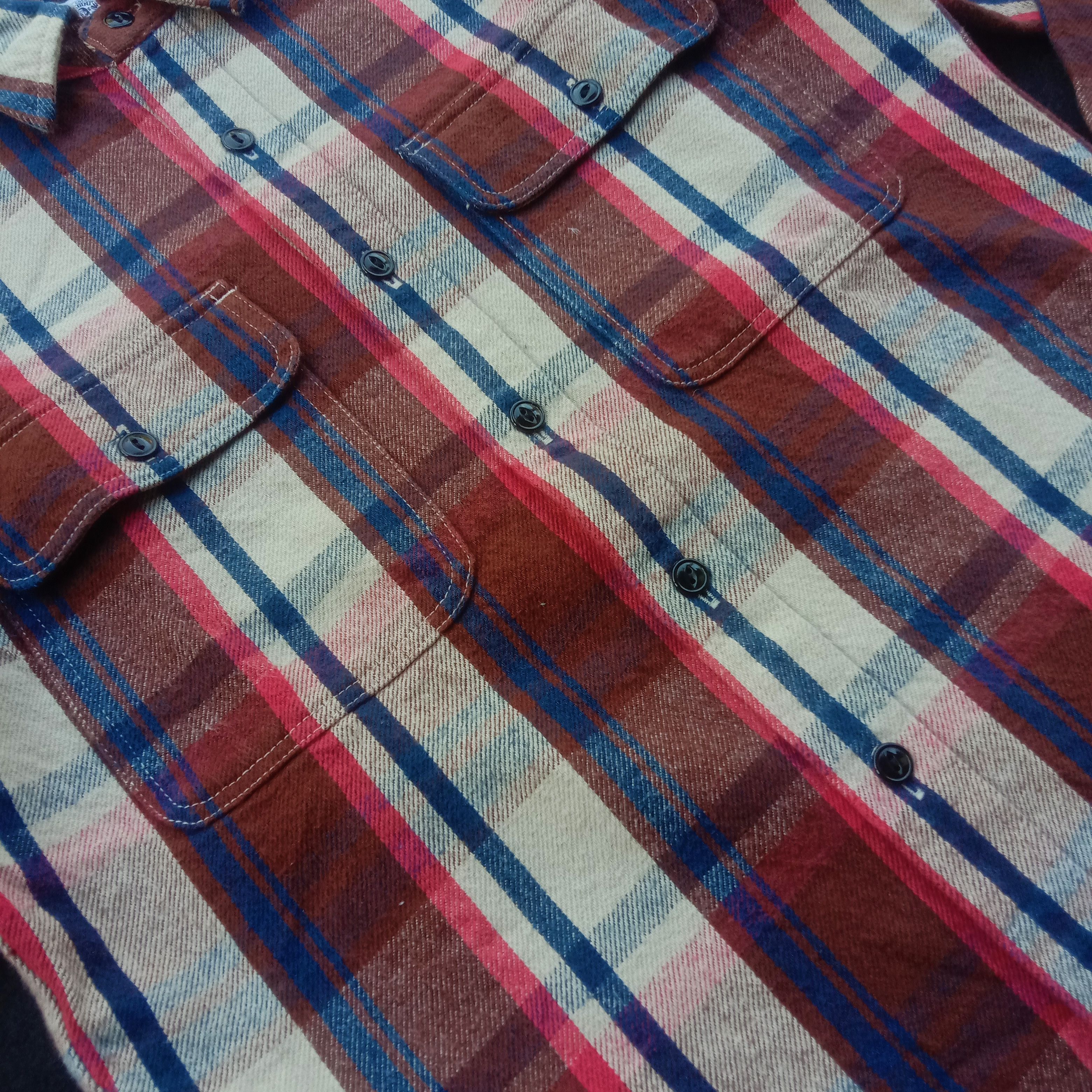 Bape 2013 Bape Check Fannel Shirt Button Up Size US S / EU 44-46 / 1 - 4 Thumbnail