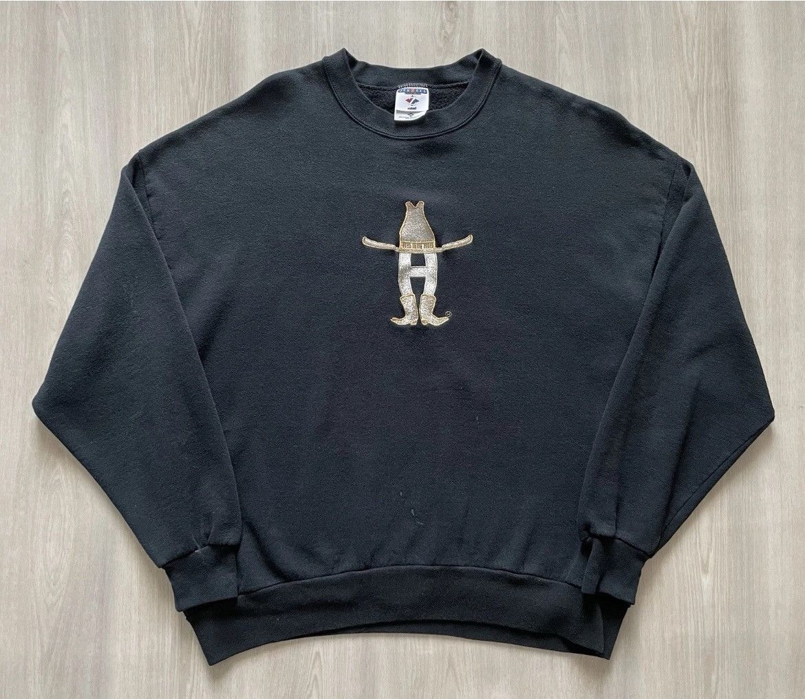 Vintage Vintage Houston Rodeo Embroidered Sweater Womens 2XL Size XXL / US 16-18 / IT 52-54 - 1 Thumbnail