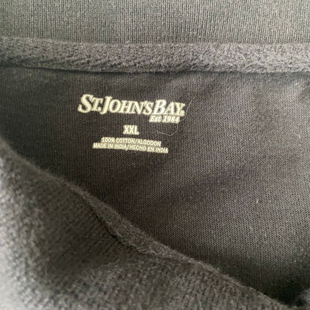 St. Johns Bay St John’s Bay men XXL 100% cotton short sleeve 2 button polo Size US XXL / EU 58 / 5 - 5 Thumbnail