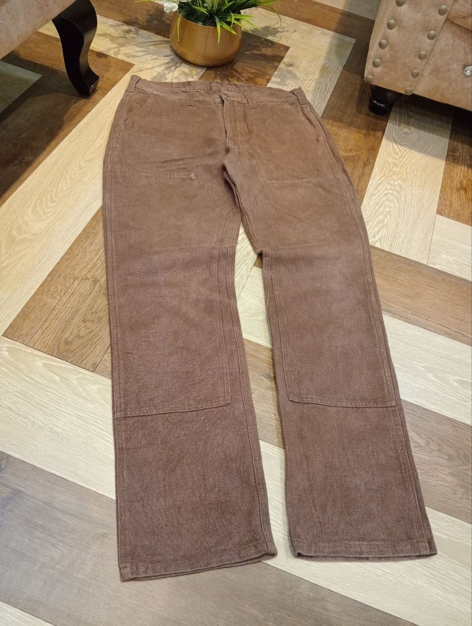 Japanese Brand JAPANESE PHATEE DOUBLE KNEE DENIM PANTS Size US 33 - 3 Thumbnail