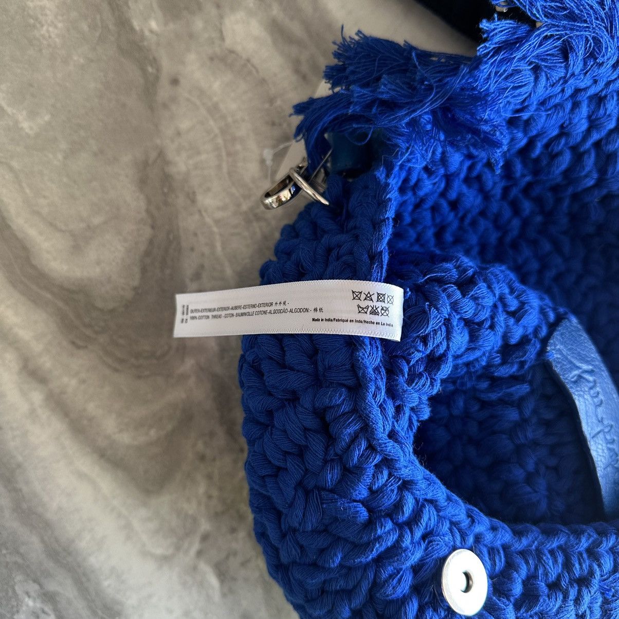 Free People Free People Macrame Moon Crossbody Bag in Indigo Blue Size ONE SIZE - 6 Thumbnail